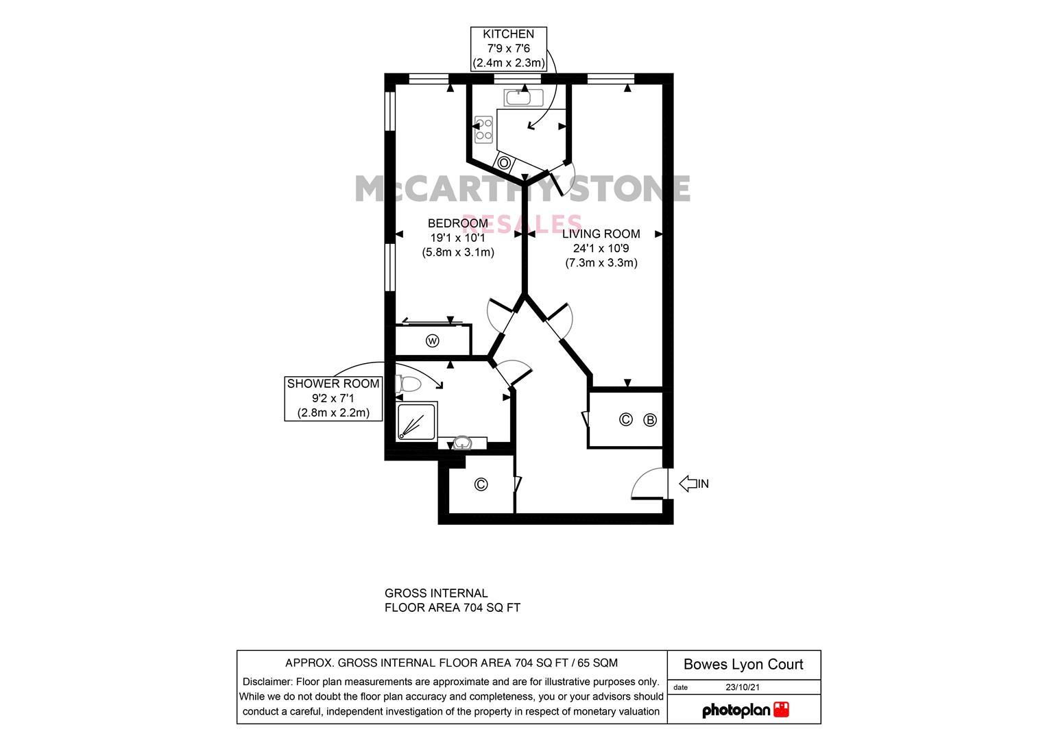 Bowes Lyon Court, Poundbury, Dorchester DT1, 1 bedroom flat for sale