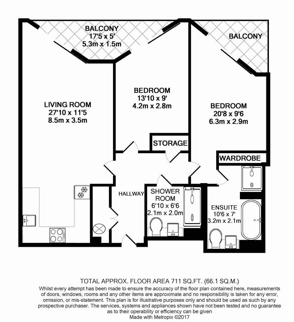 2 Bedrooms Flat to rent in 3 Riverlight Quay, Vauxhall, Nine Elms, London SW11