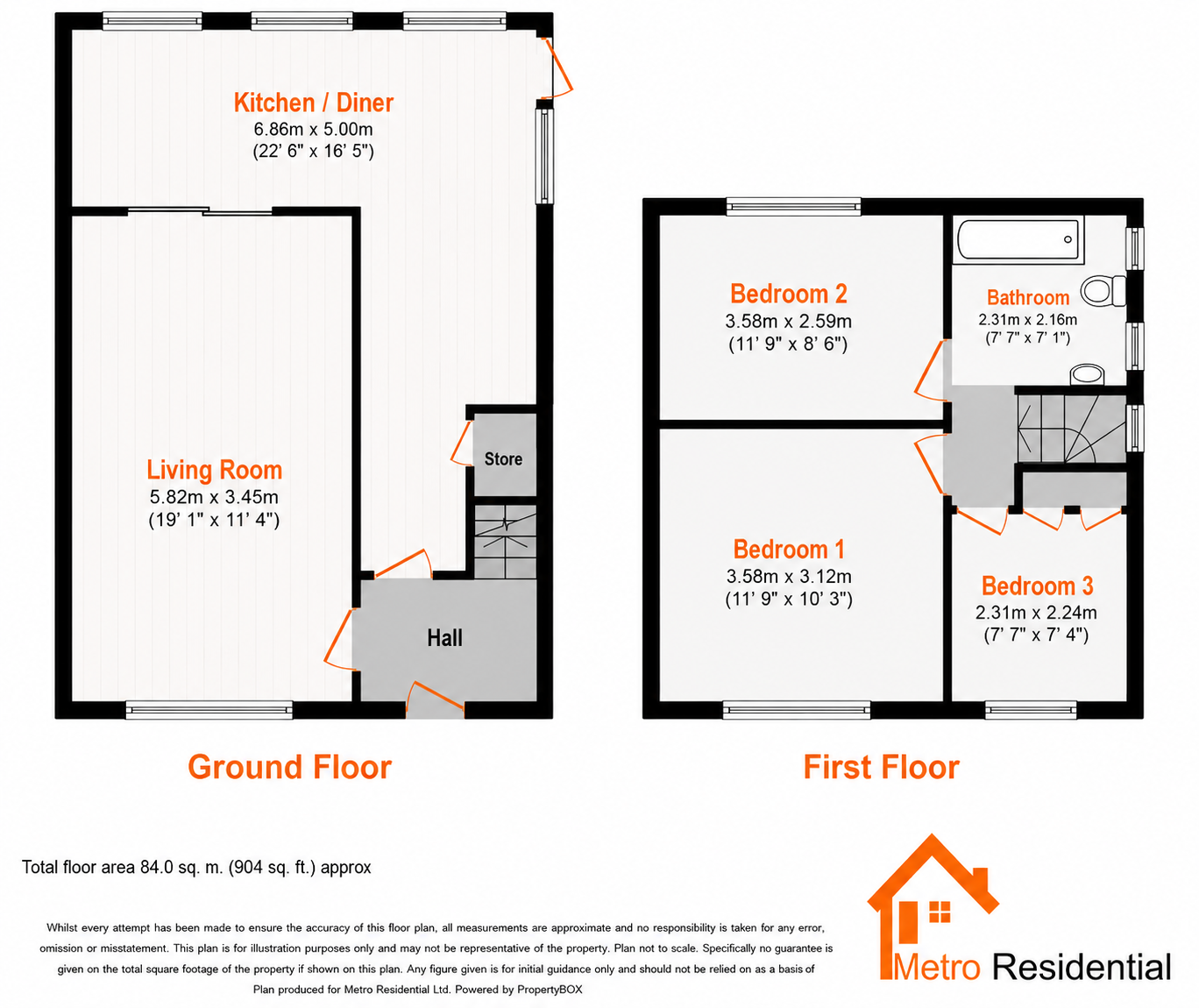 2 Sefton Crescent, SALE floorplan