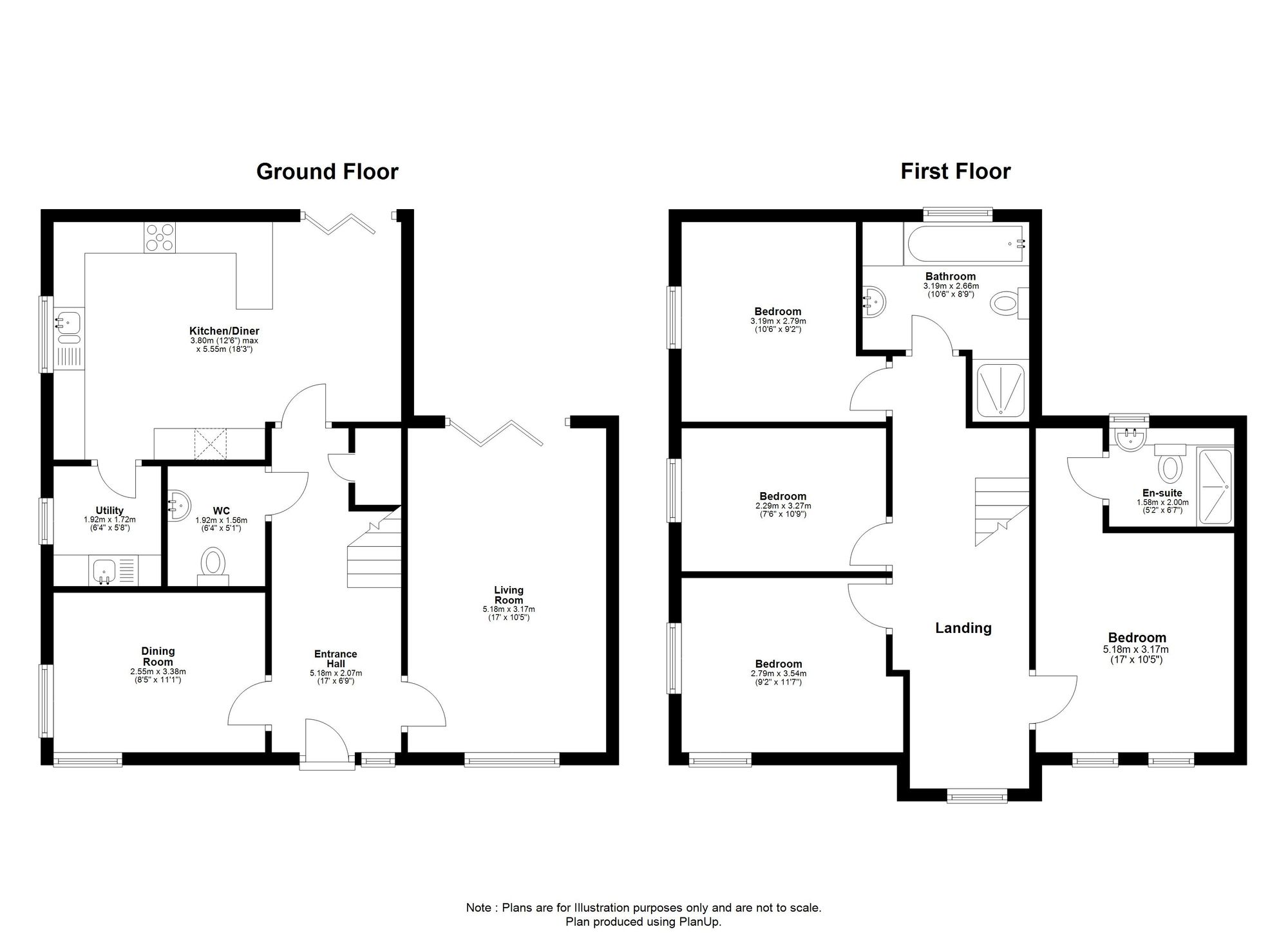 1 Willow Rise, Chester Le Street floorplan