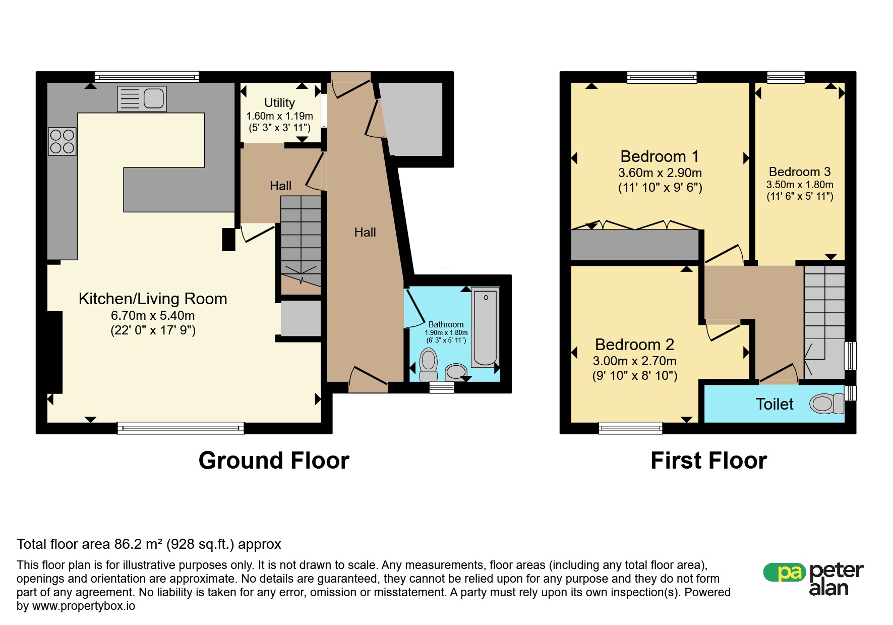 31, Bryntirion, Caerphilly floorplan