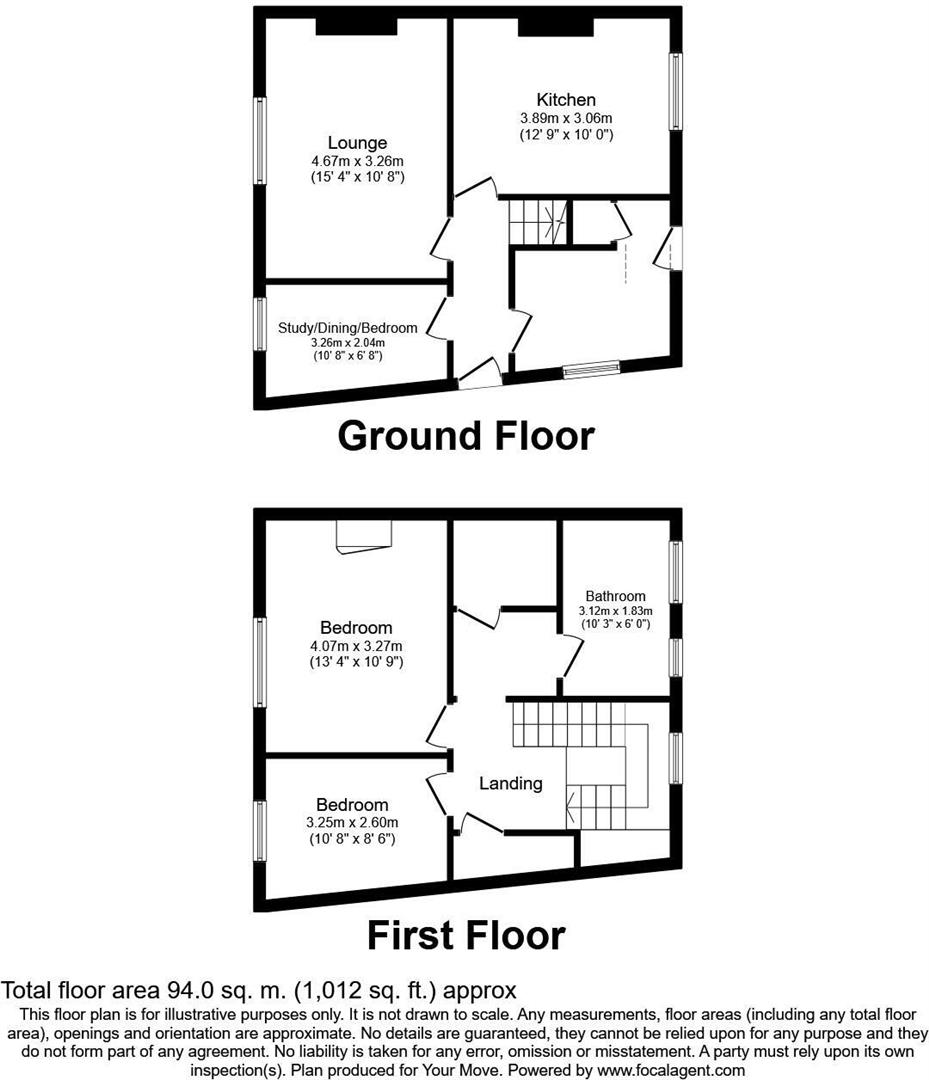 Outram Street, Darlington floorplan