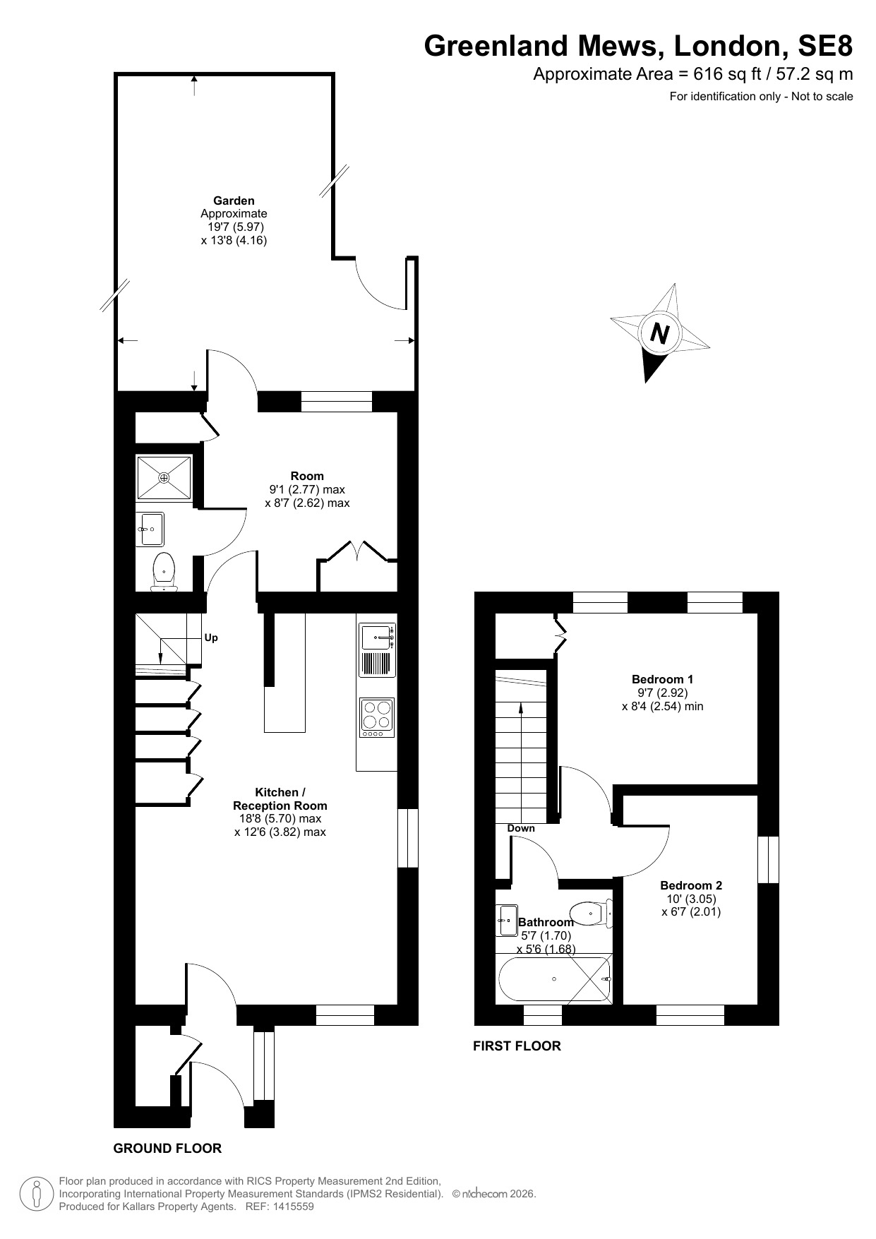 Greenland Mews,  SE8 floorplan