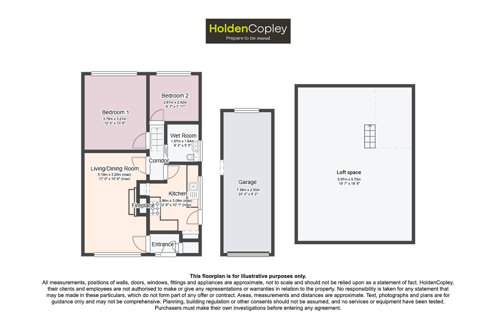 12 Rydal Avenue, Nottingham floorplan