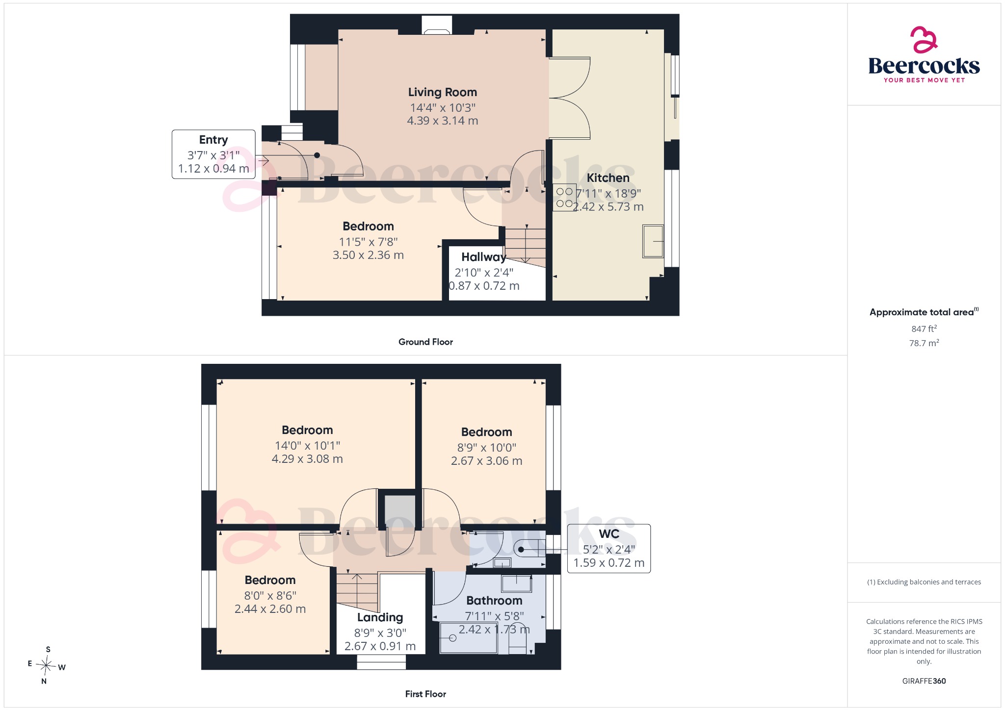 24, Celandine Close, Hull floorplan