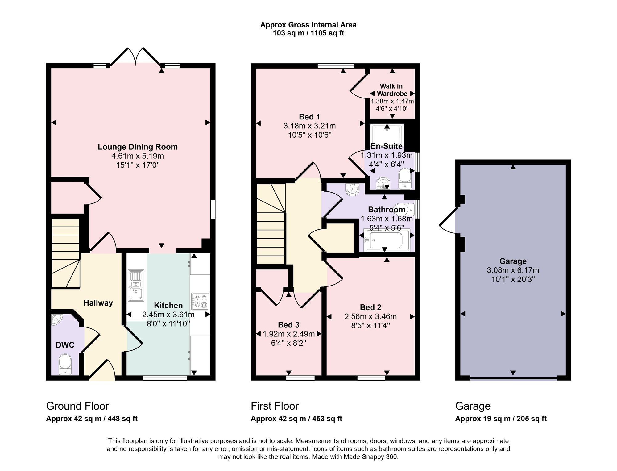9 Horders View, Southampton floorplan