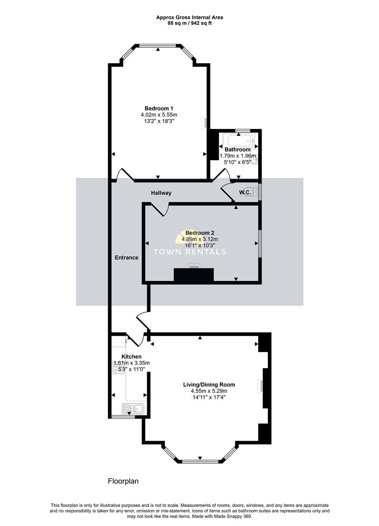 7C, Old Orchard Road, East Sussex floorplan