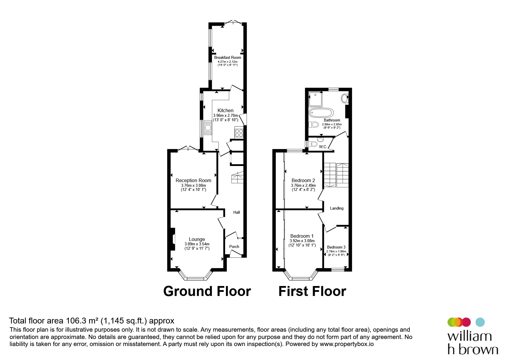 29, Regent Road, Lowestoft floorplan