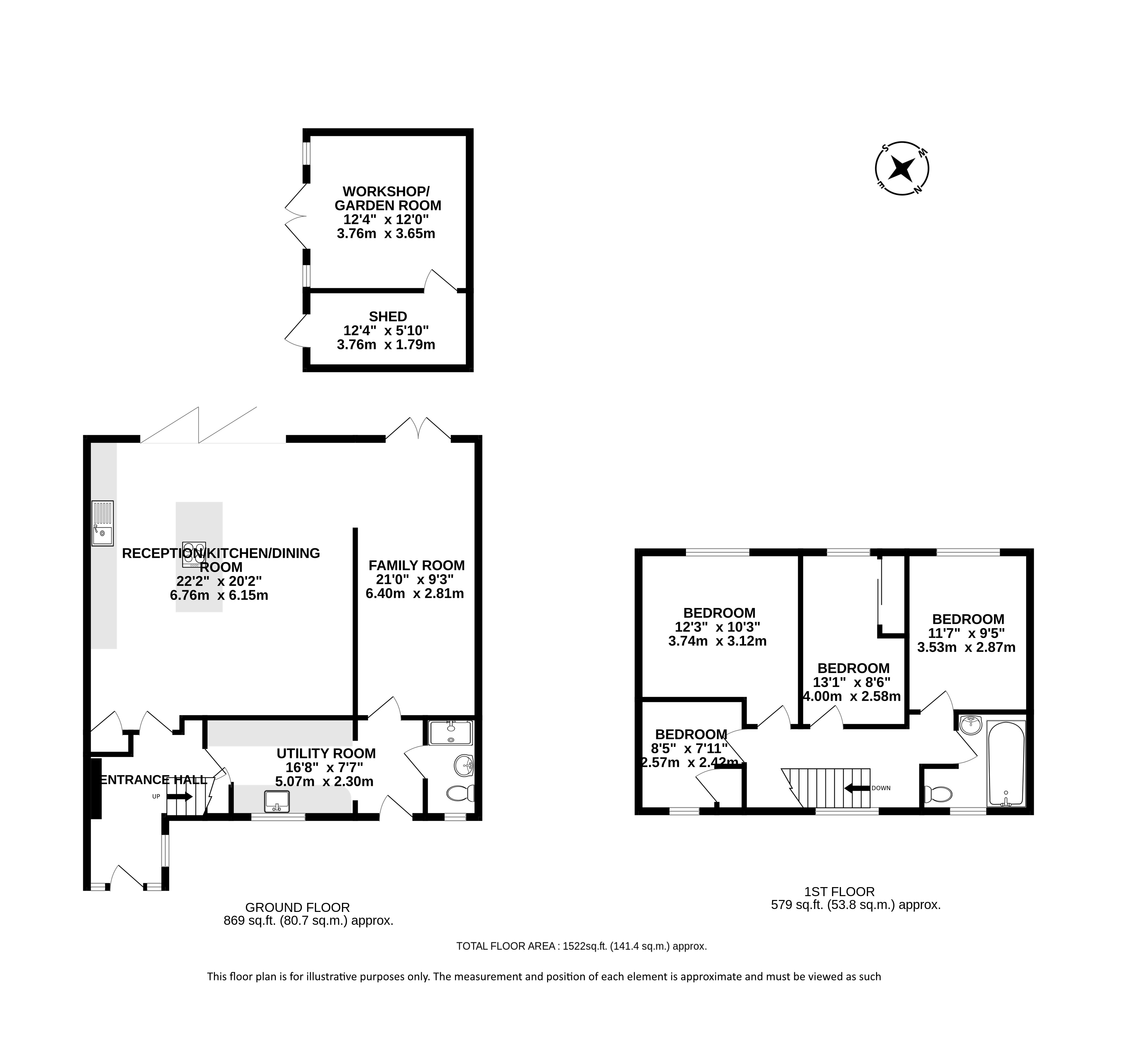 100, Cell Barnes Lane, St Albans floorplan