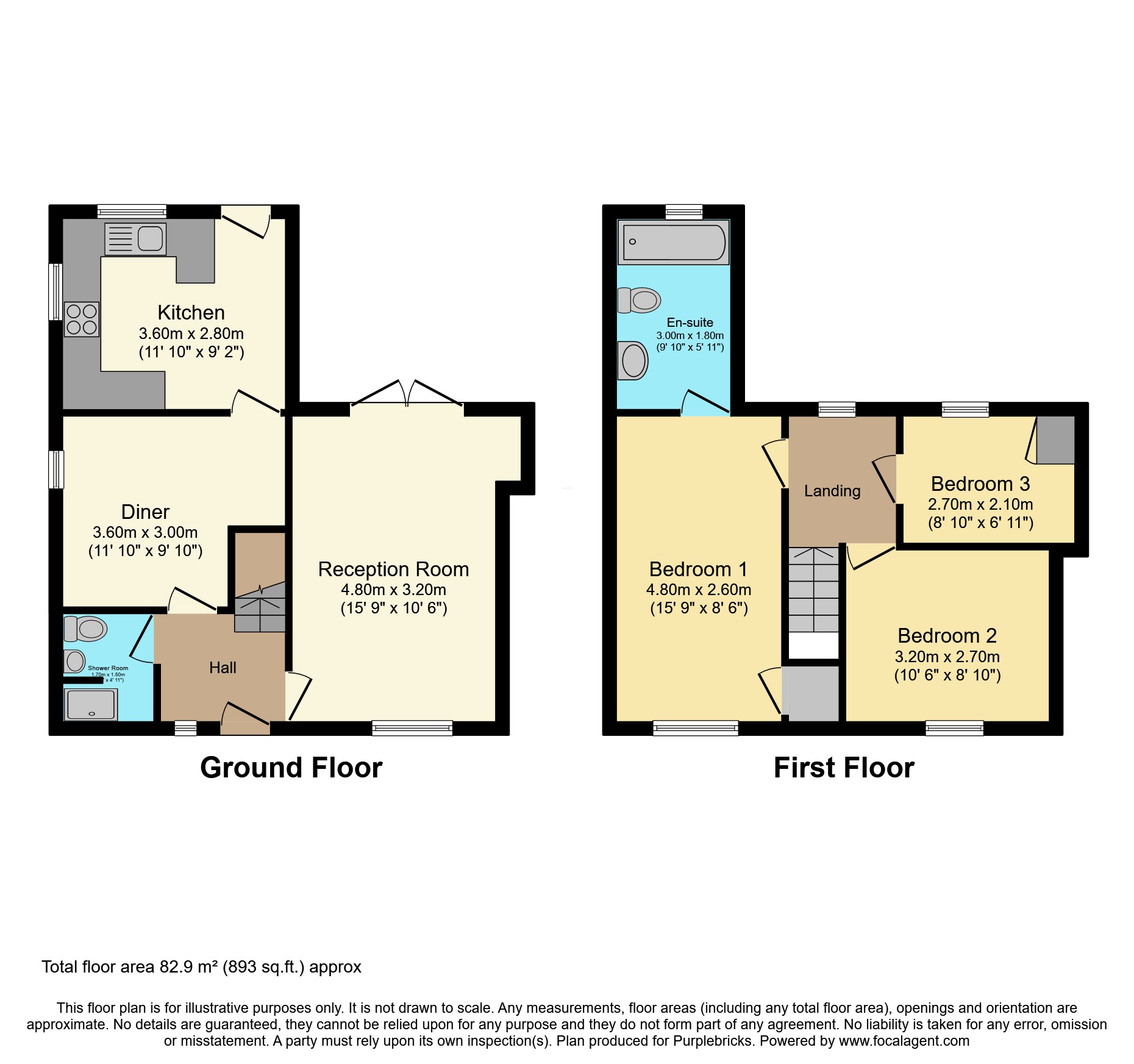 11, The Quadrangle, Bridgend floorplan