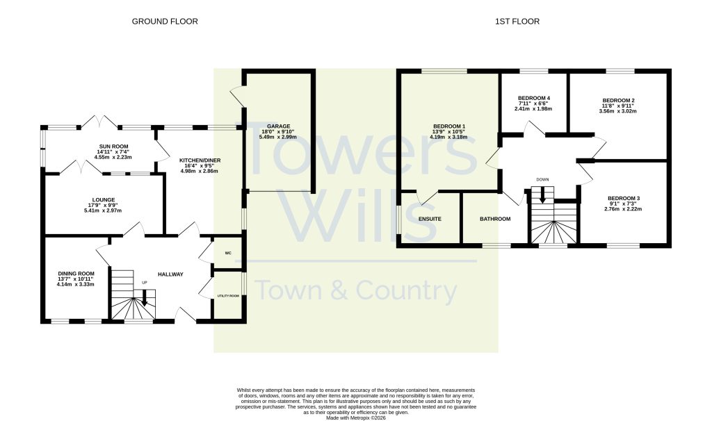 22, Forts Orchard, Yeovil floorplan