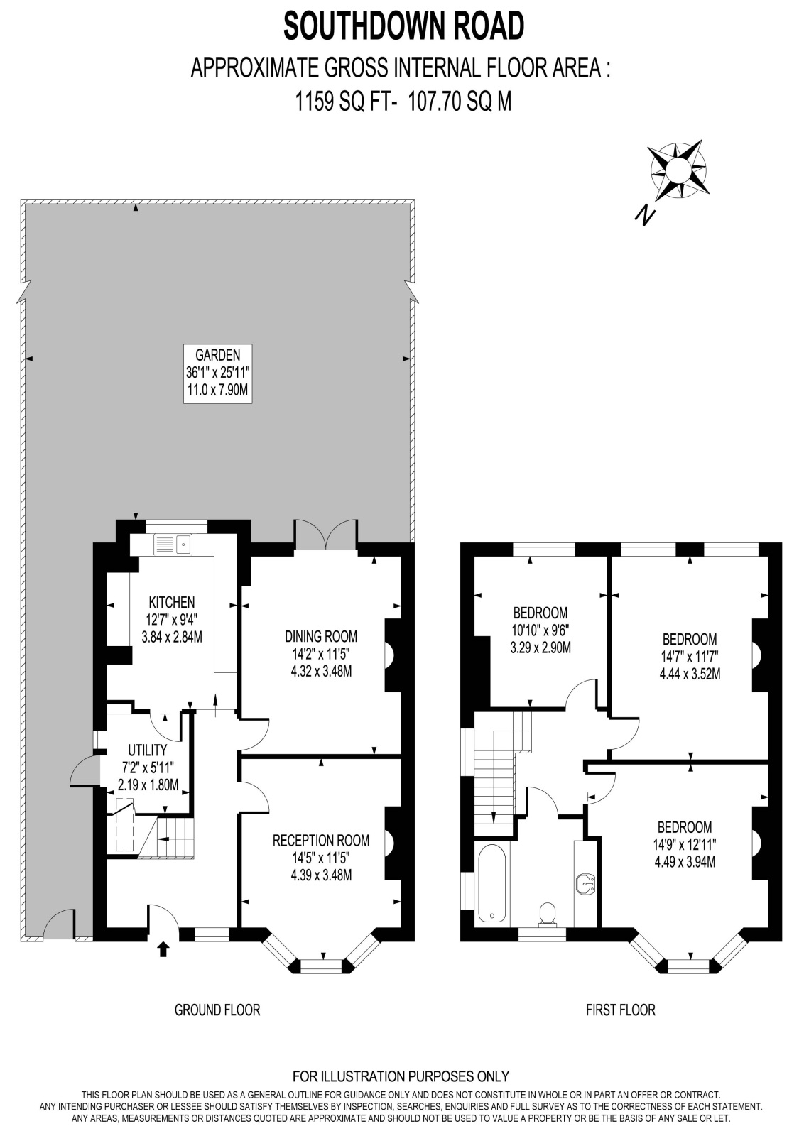 76 Southdown Road floorplan