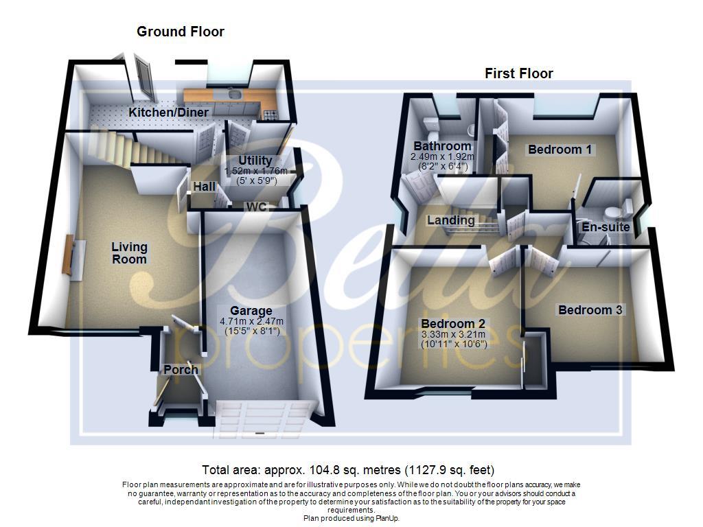 25C, Glebe Road, Brigg floorplan