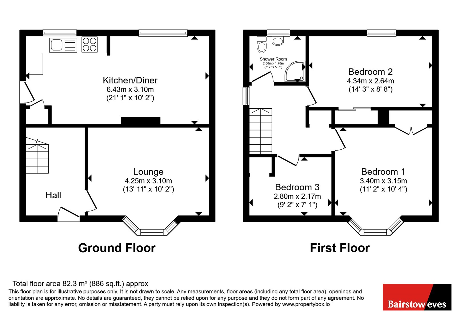 8, Ellerby Avenue, Nottingham floorplan