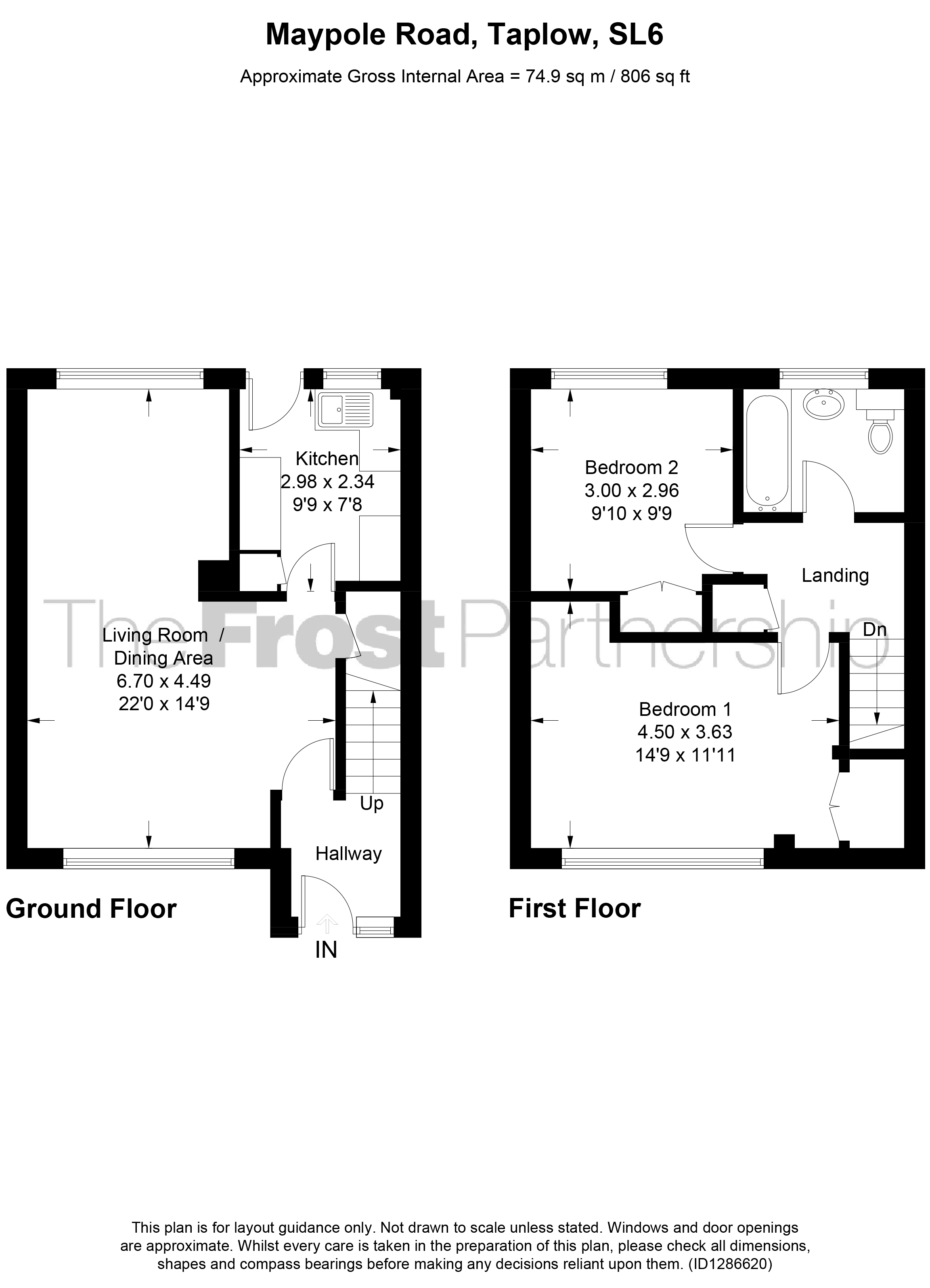 66, Maypole Road, Taplow floorplan