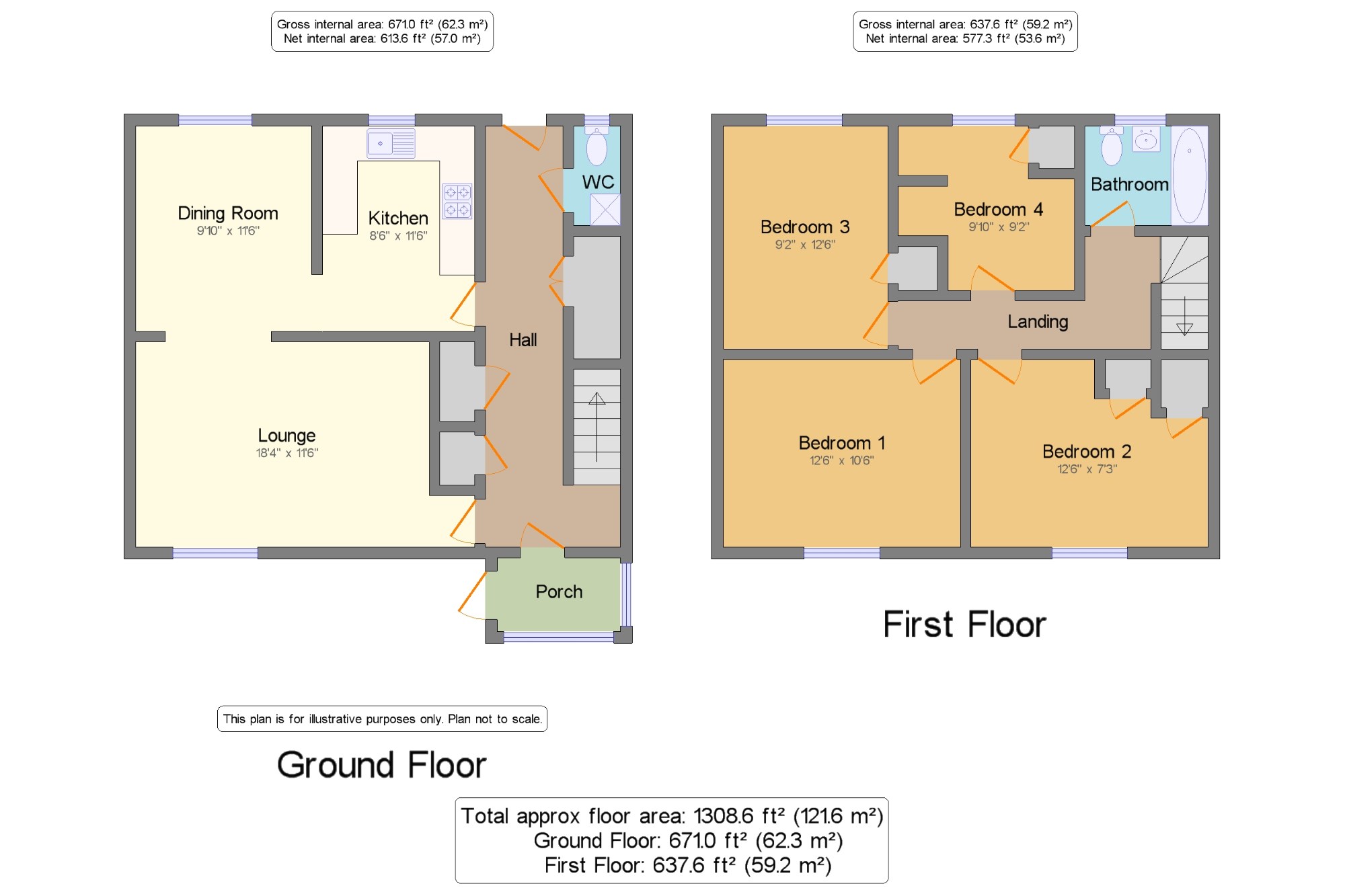 4 Bedrooms Terraced house for sale in Crundale Close, Ashford, Kent, . TN23