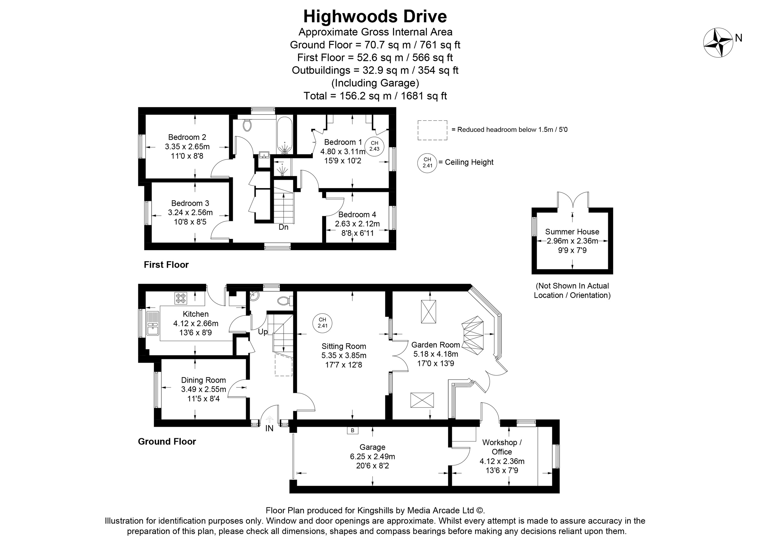 24 Highwoods Drive, Marlow floorplan