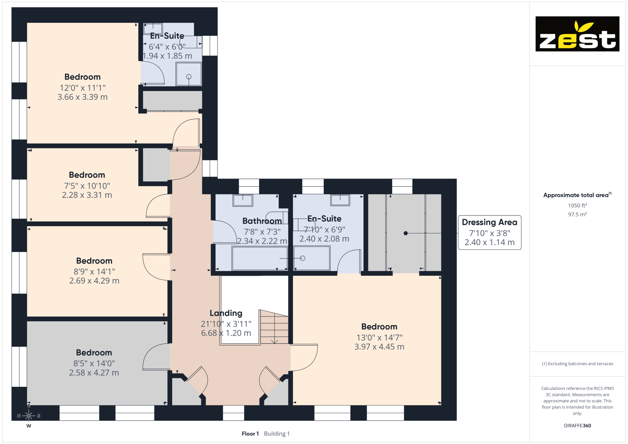 24, Runnymede Lane, Hull floorplan