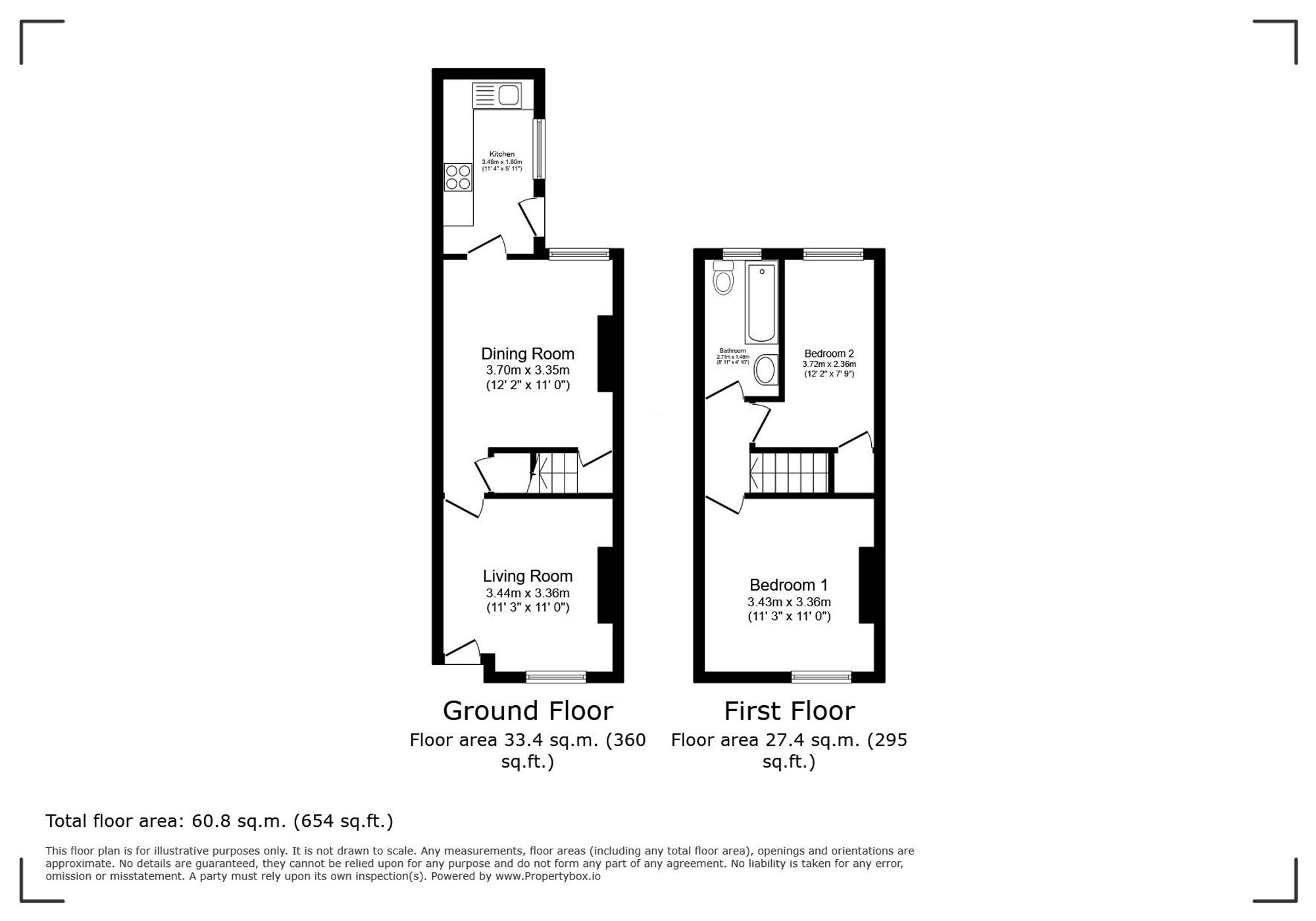 53 Well Street, Stoke-On-Trent floorplan