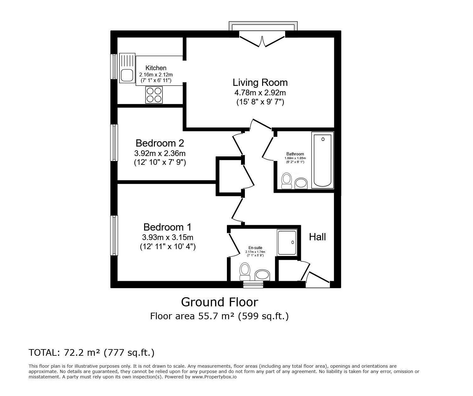 Archers Walk, Trent Vale, Stoke On Trent, ST4 floorplan