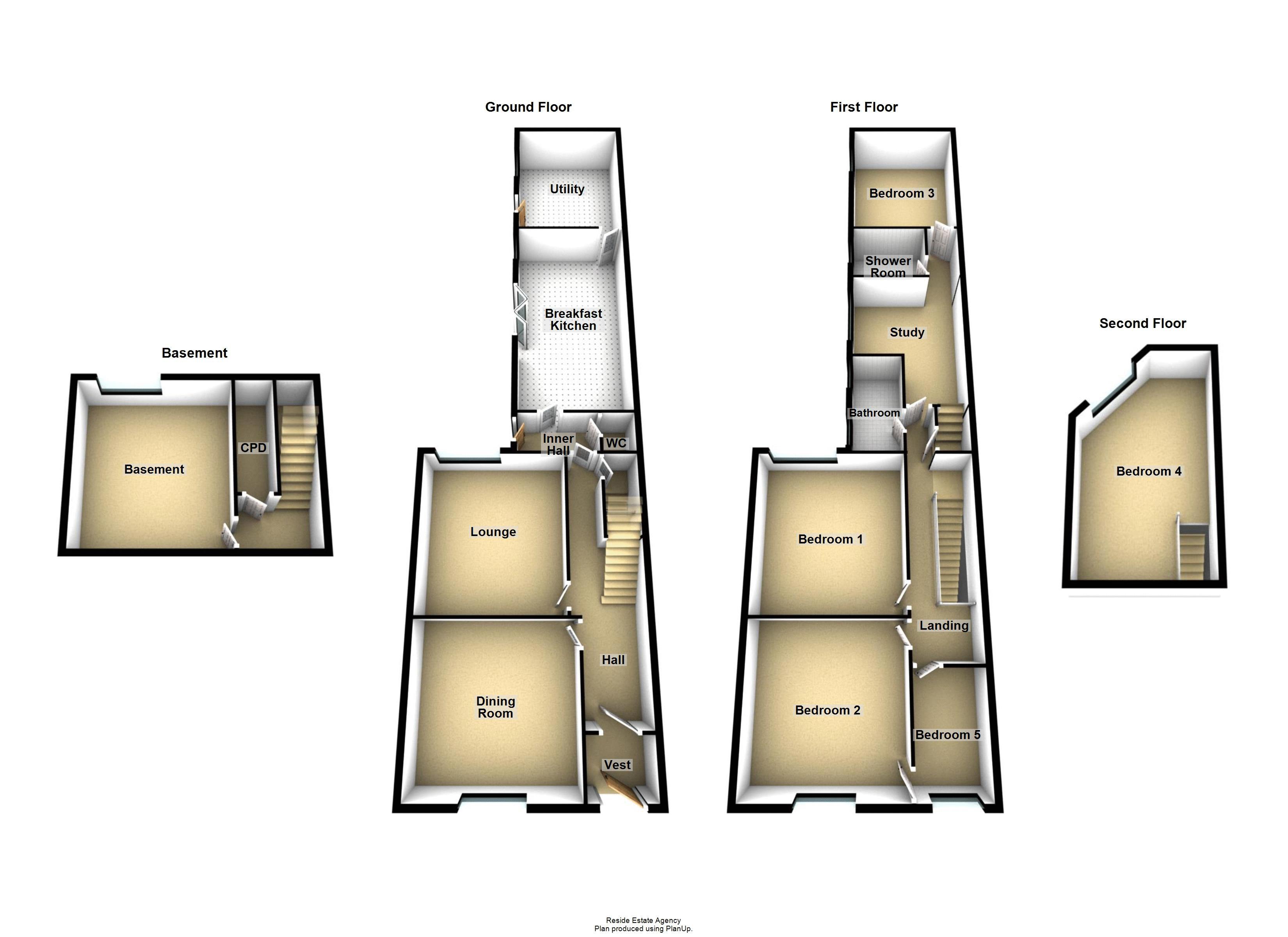 5 Bedrooms Terraced house for sale in St James Terrace, Heywood, Rochdale OL10