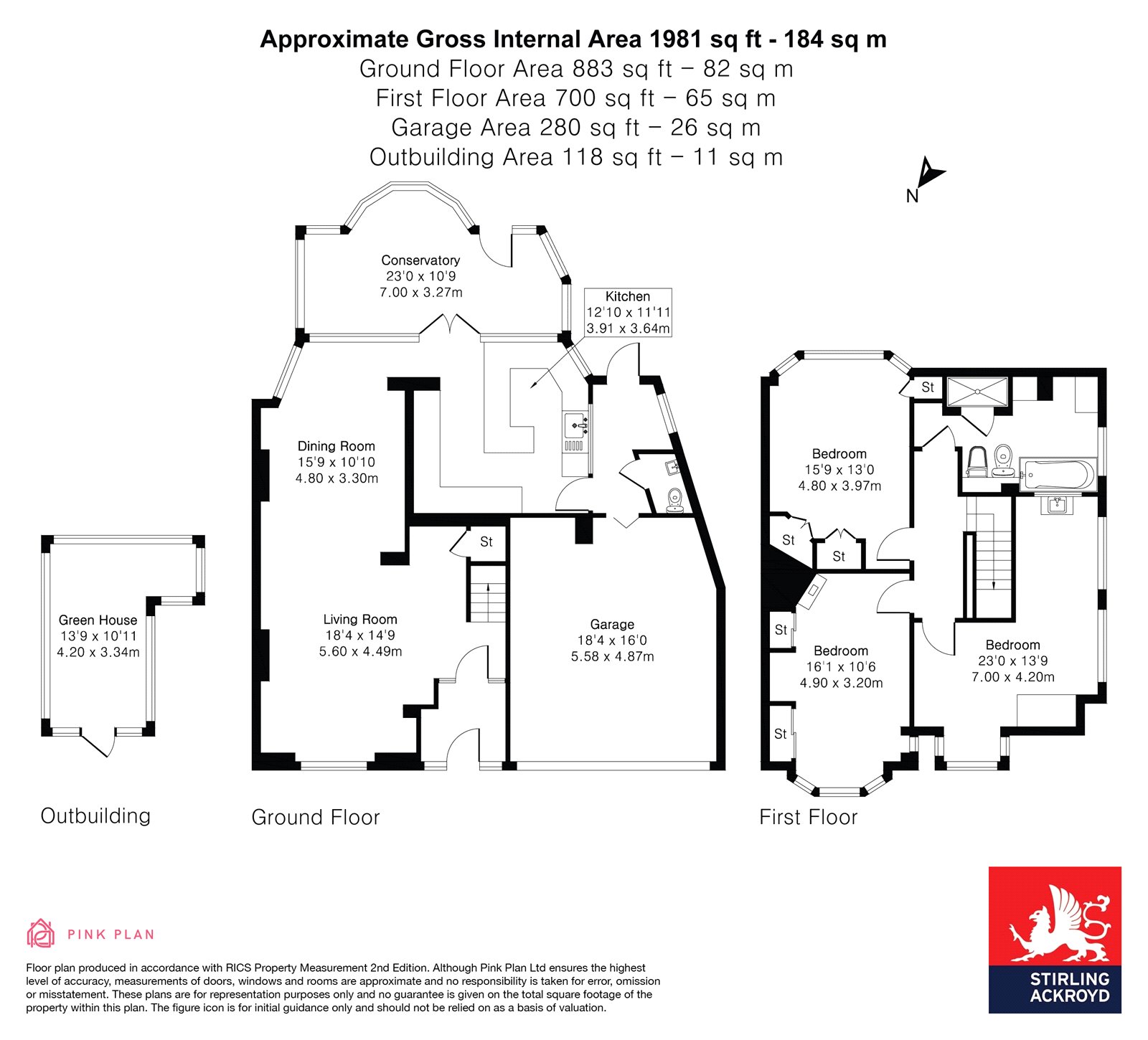 90, Redway Drive, Twickenham floorplan