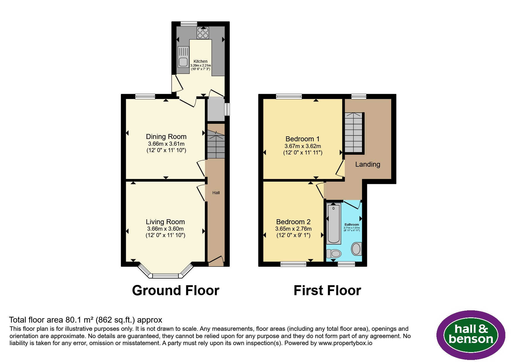 32, Marshall Street, Heanor floorplan