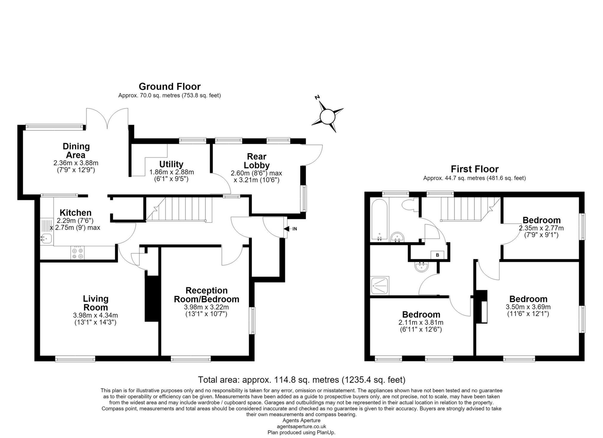 17, Selkirk Road, Dover floorplan