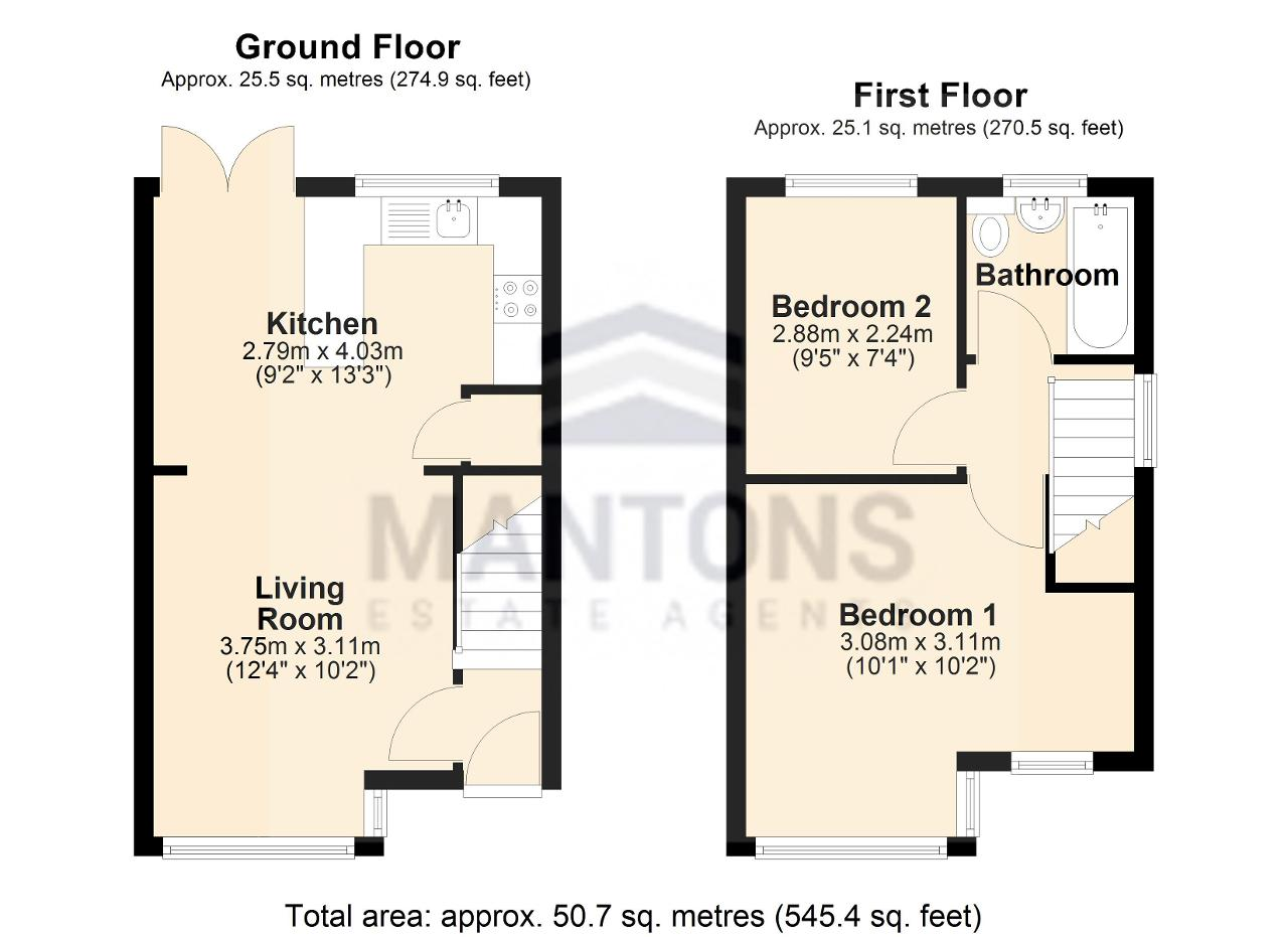 82, Third Avenue, Luton floorplan