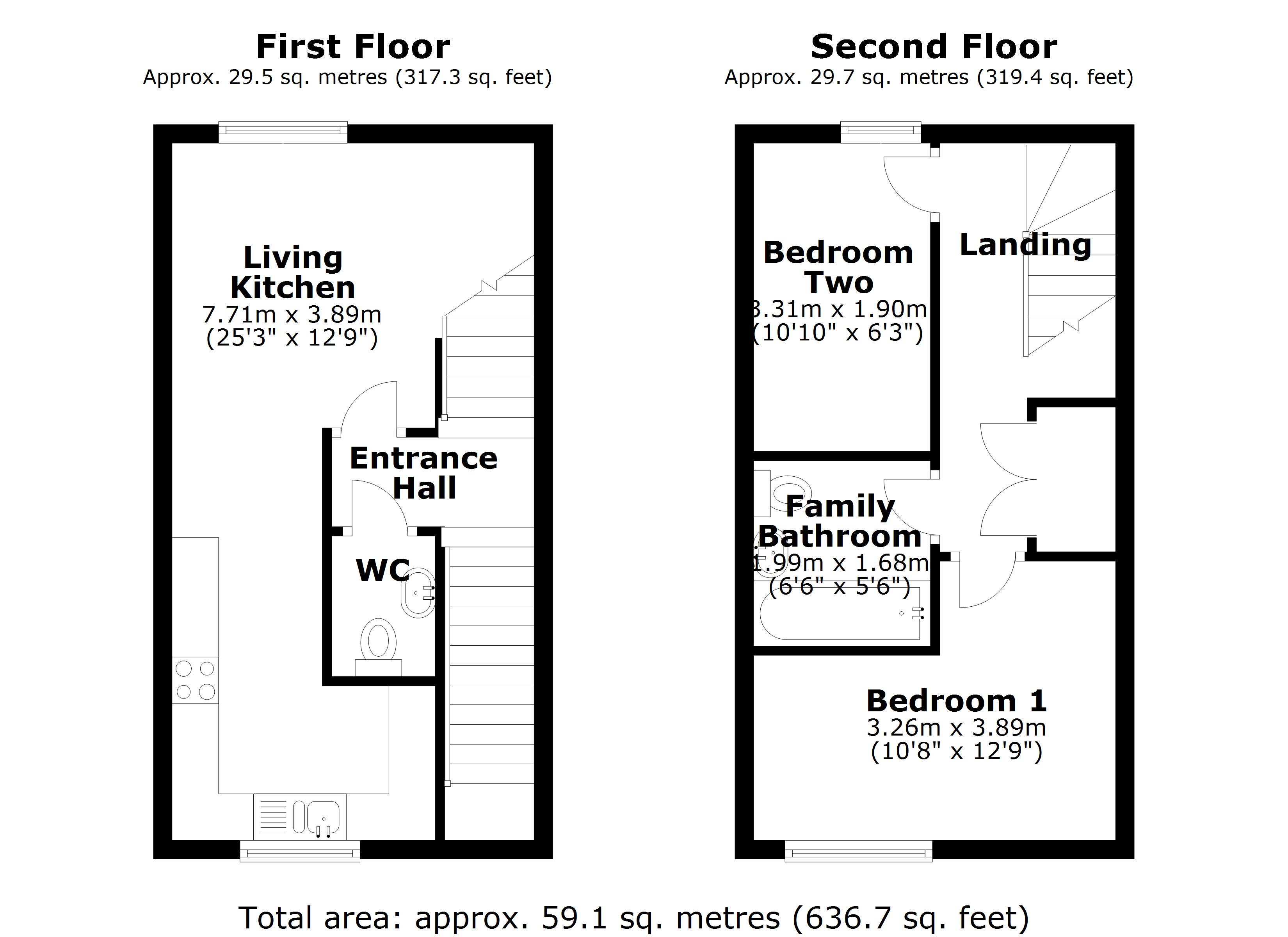 6, Wellesley Court, Retford floorplan