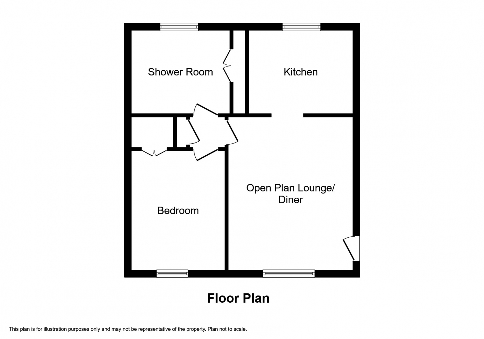 Oakwood Grove, Wickford Avenue, Pitsea, Basildon SS13, 1 bedroom flat