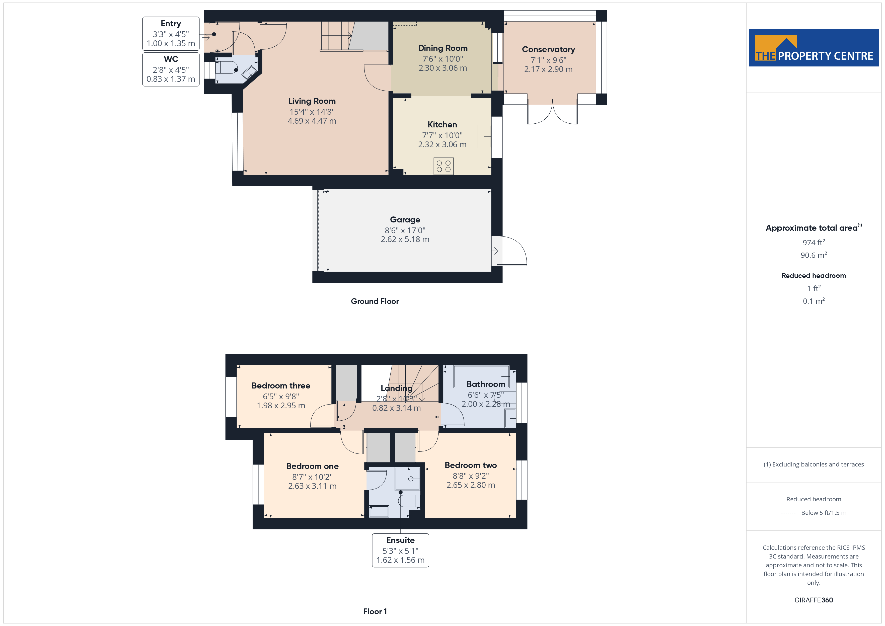 5, Ardea Close, Gloucester floorplan