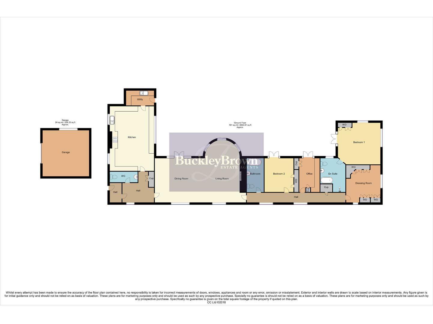 Barons Court, Retford Road, Newark floorplan