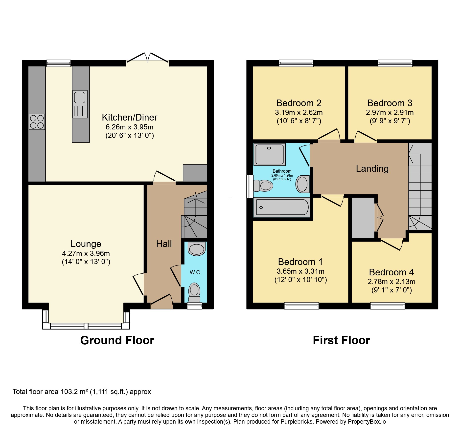 7, Cranford Place, Liverpool floorplan