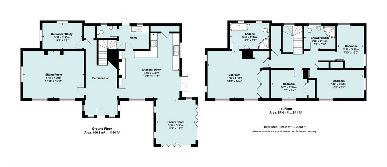 4 bed detached house for sale in Netherfield Hill, Battle, East Sussex