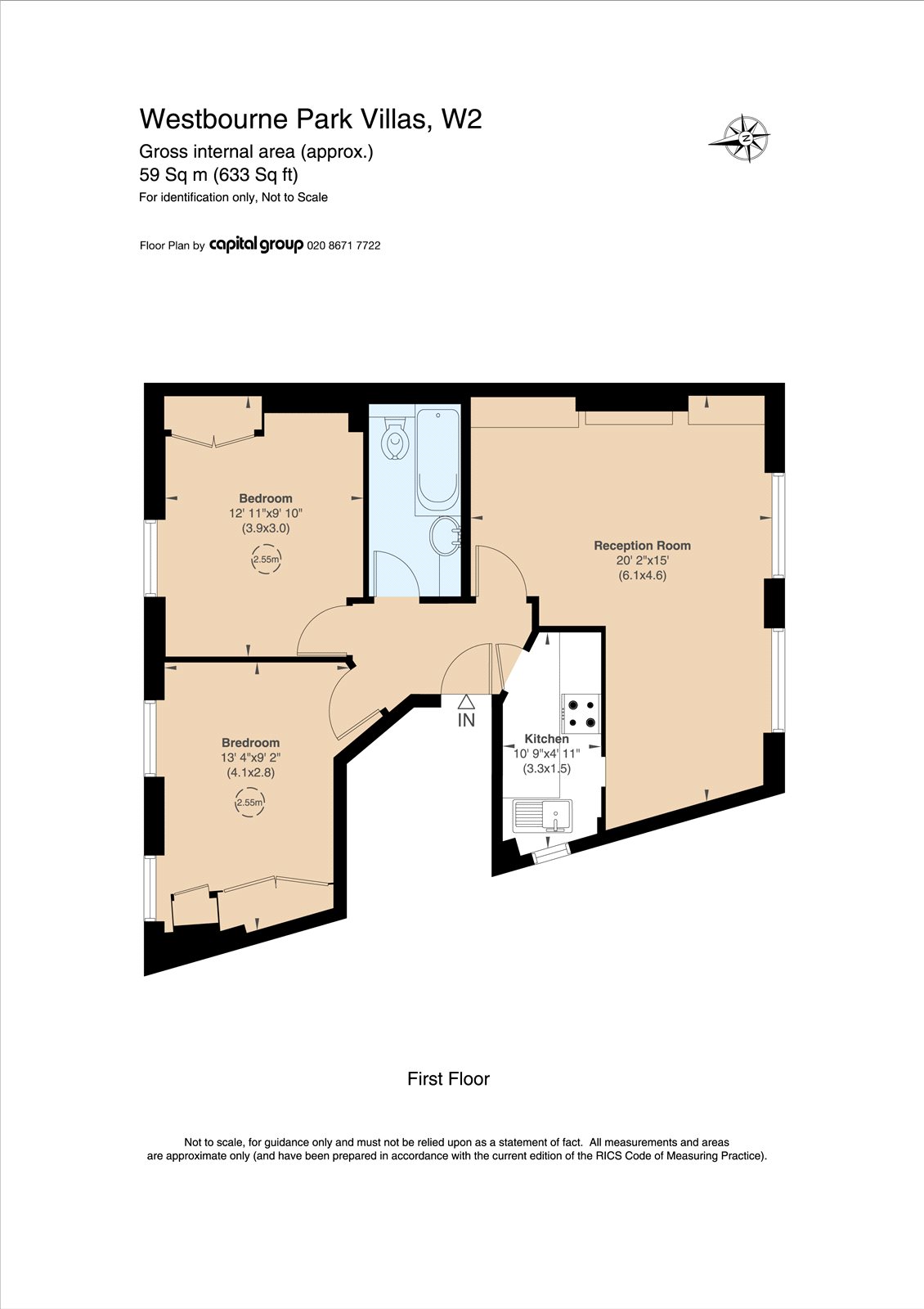 2 Bedrooms Flat for sale in Westbourne Park Villas, London W2