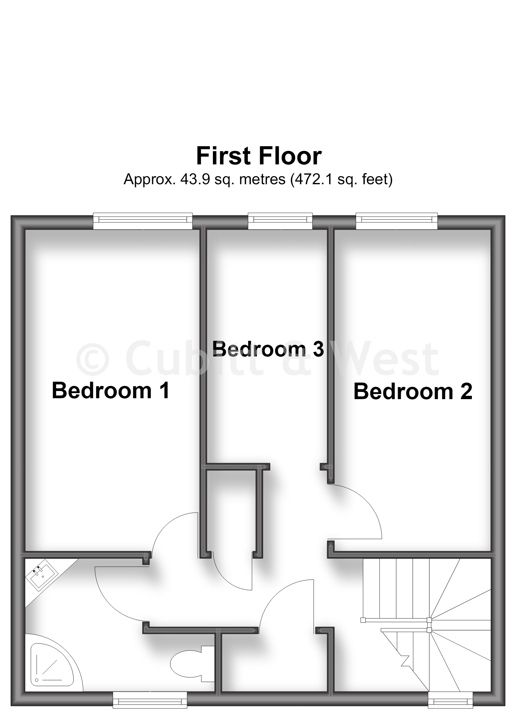 9, Beckley Close, Brighton floorplan