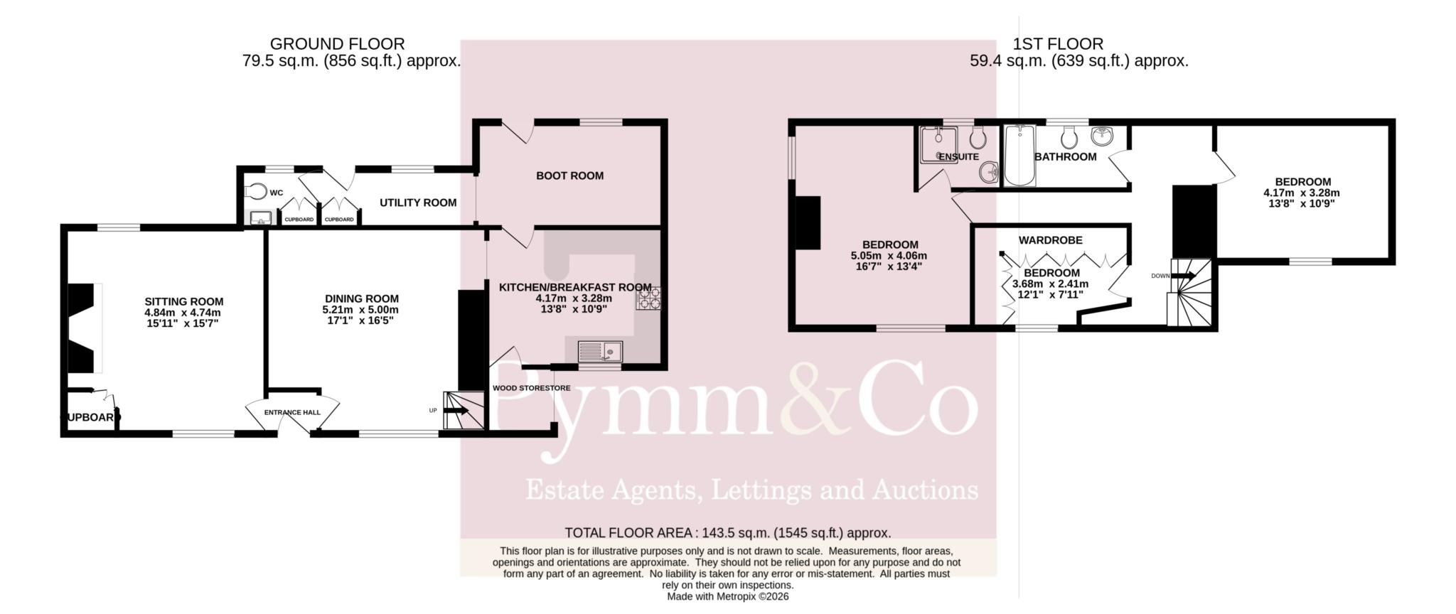 Dairy Farm, The Street, North Walsham floorplan
