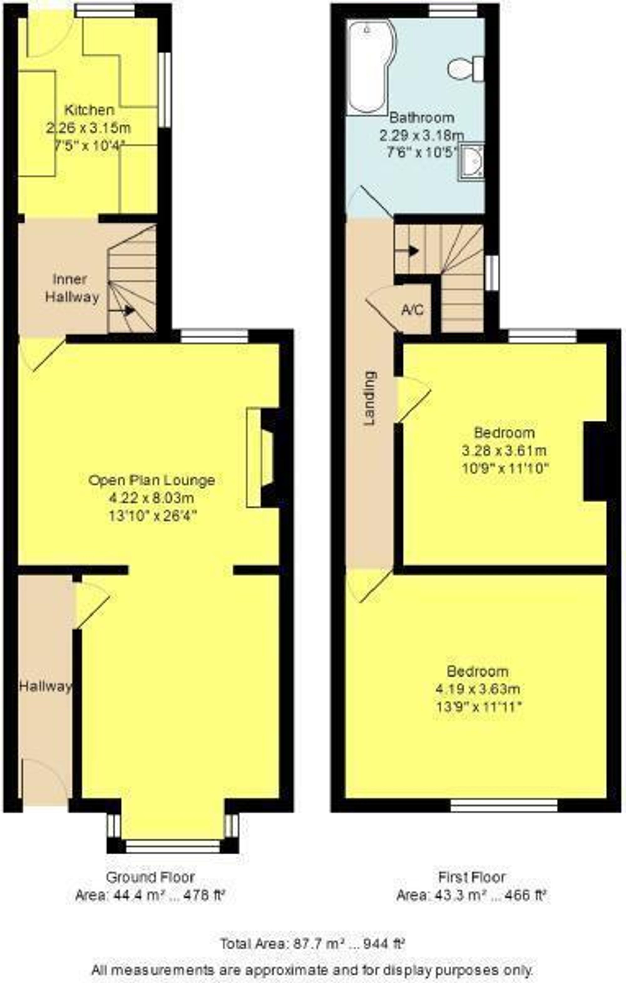 176 Church Road, Birmingham floorplan