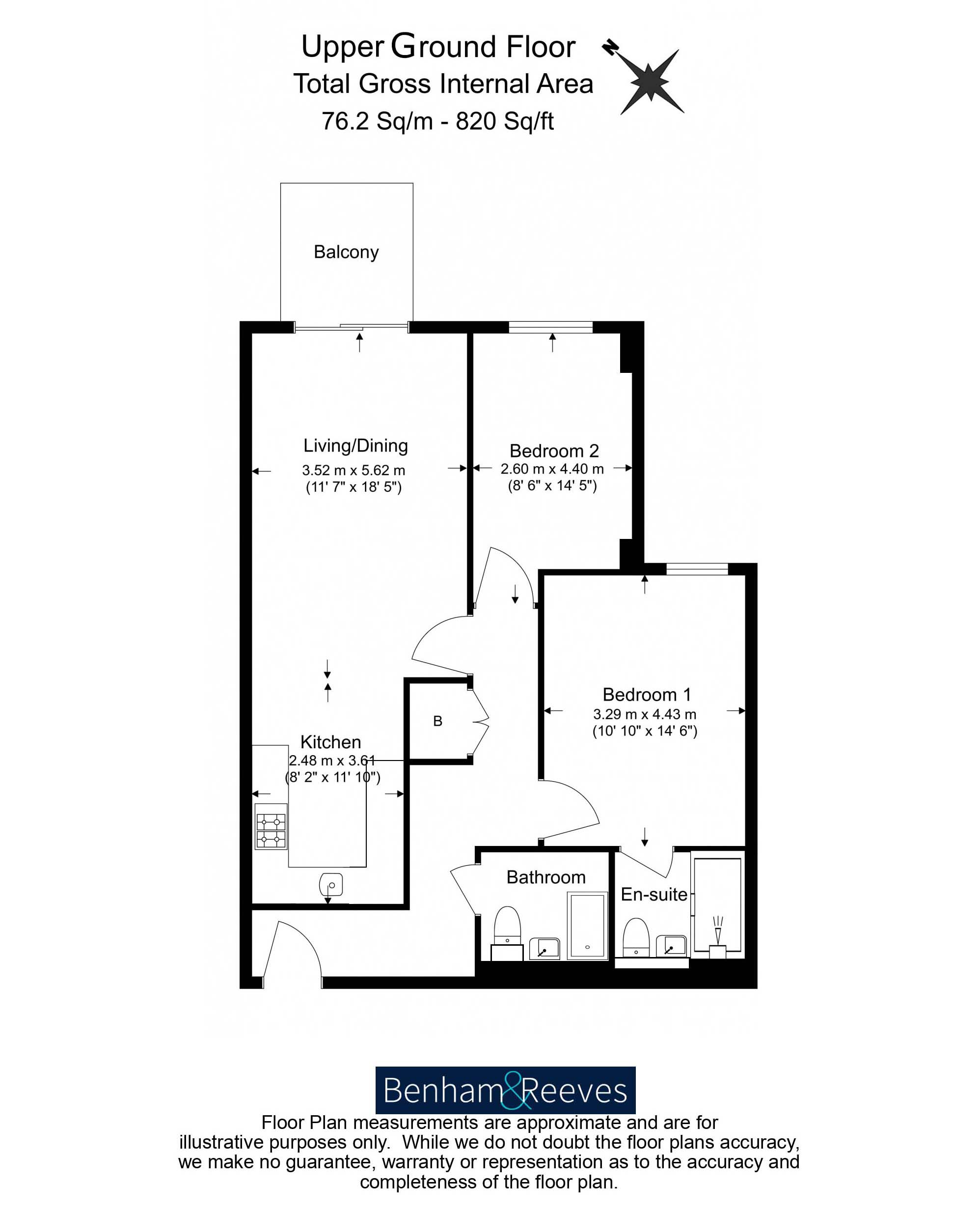 Apartment 14, Building 50,, Argyll Road, Woolwich floorplan