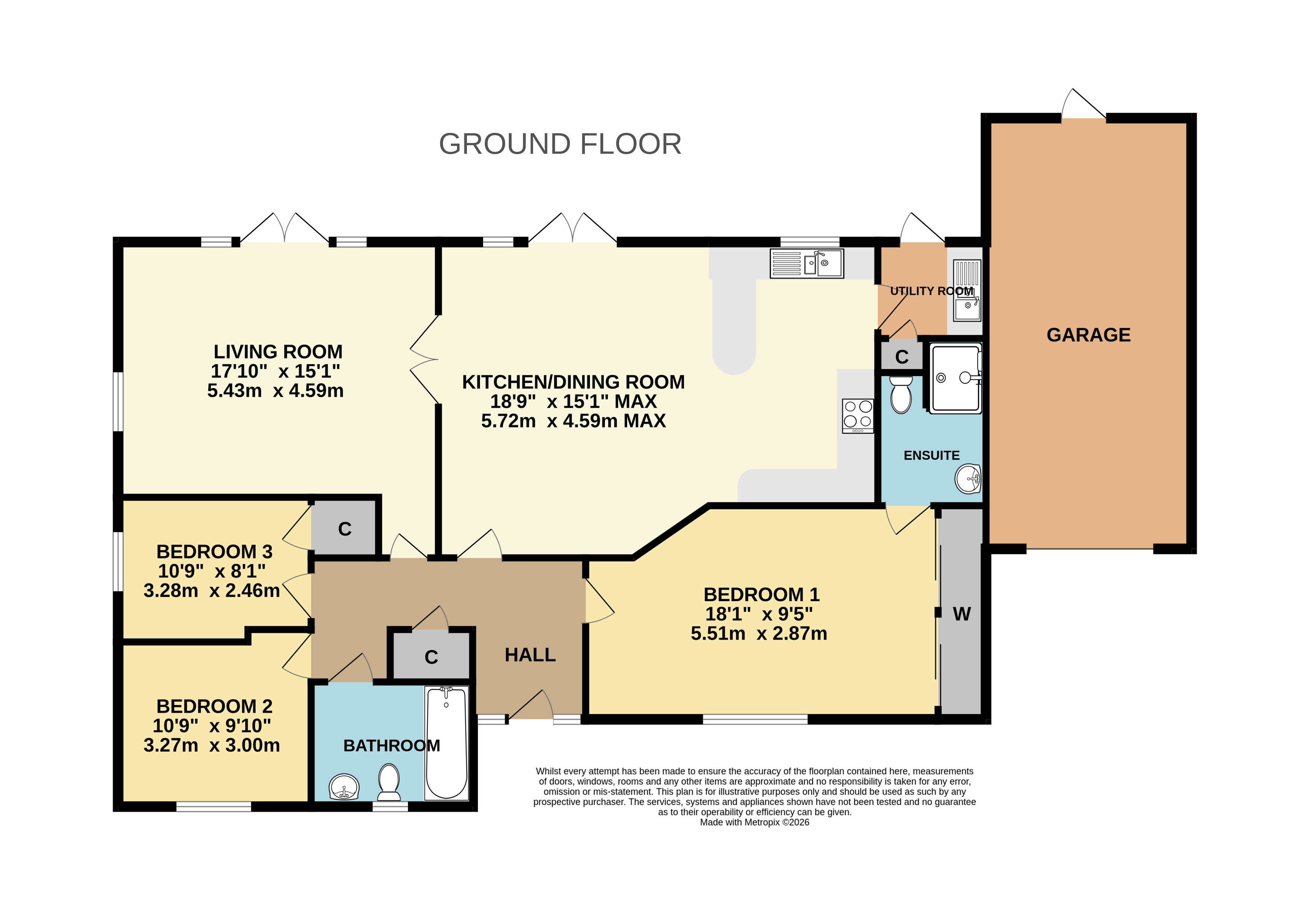 4, Monitor Close, Devon floorplan