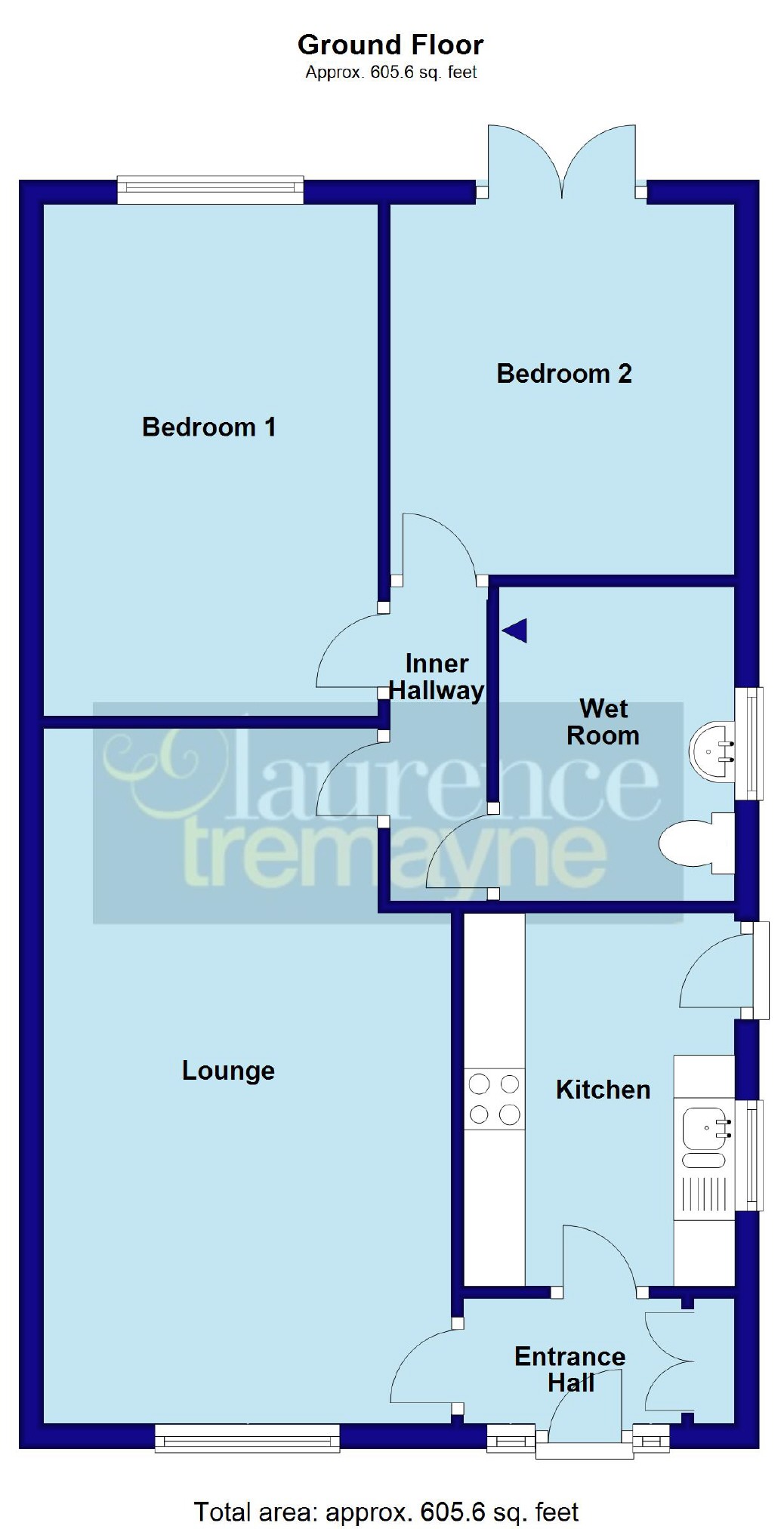 2 Bedrooms Semi-detached bungalow for sale in Windermere Close, Daventry NN11