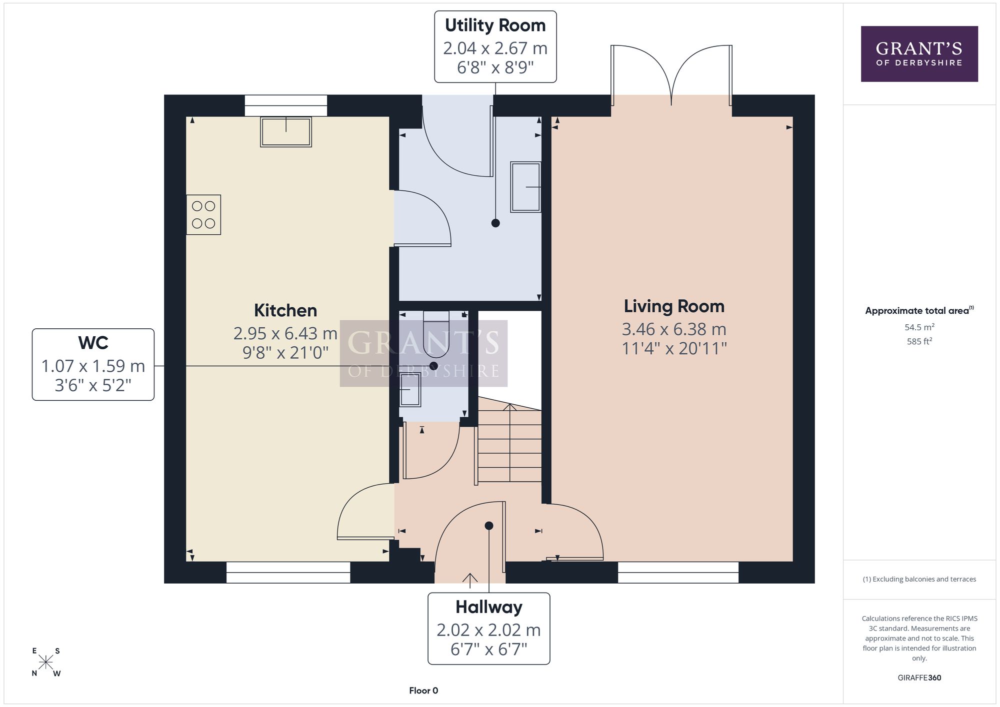 85 Morledge, Matlock floorplan