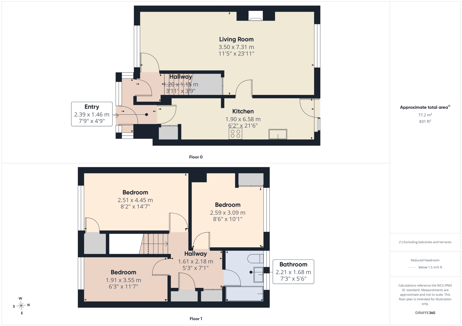 54, Blackstock Road, Sheffield floorplan
