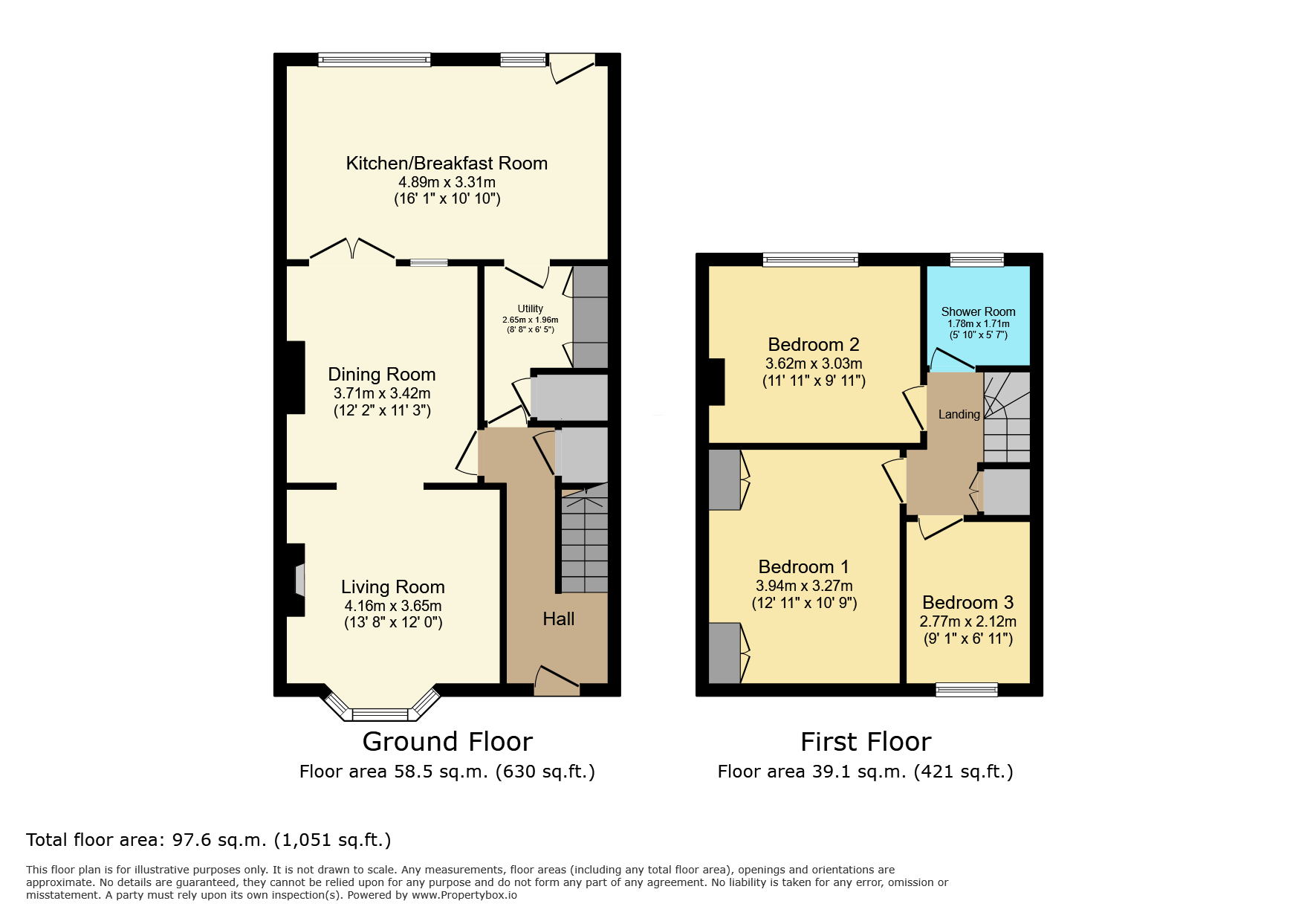 5, Clinton Road, Devon floorplan