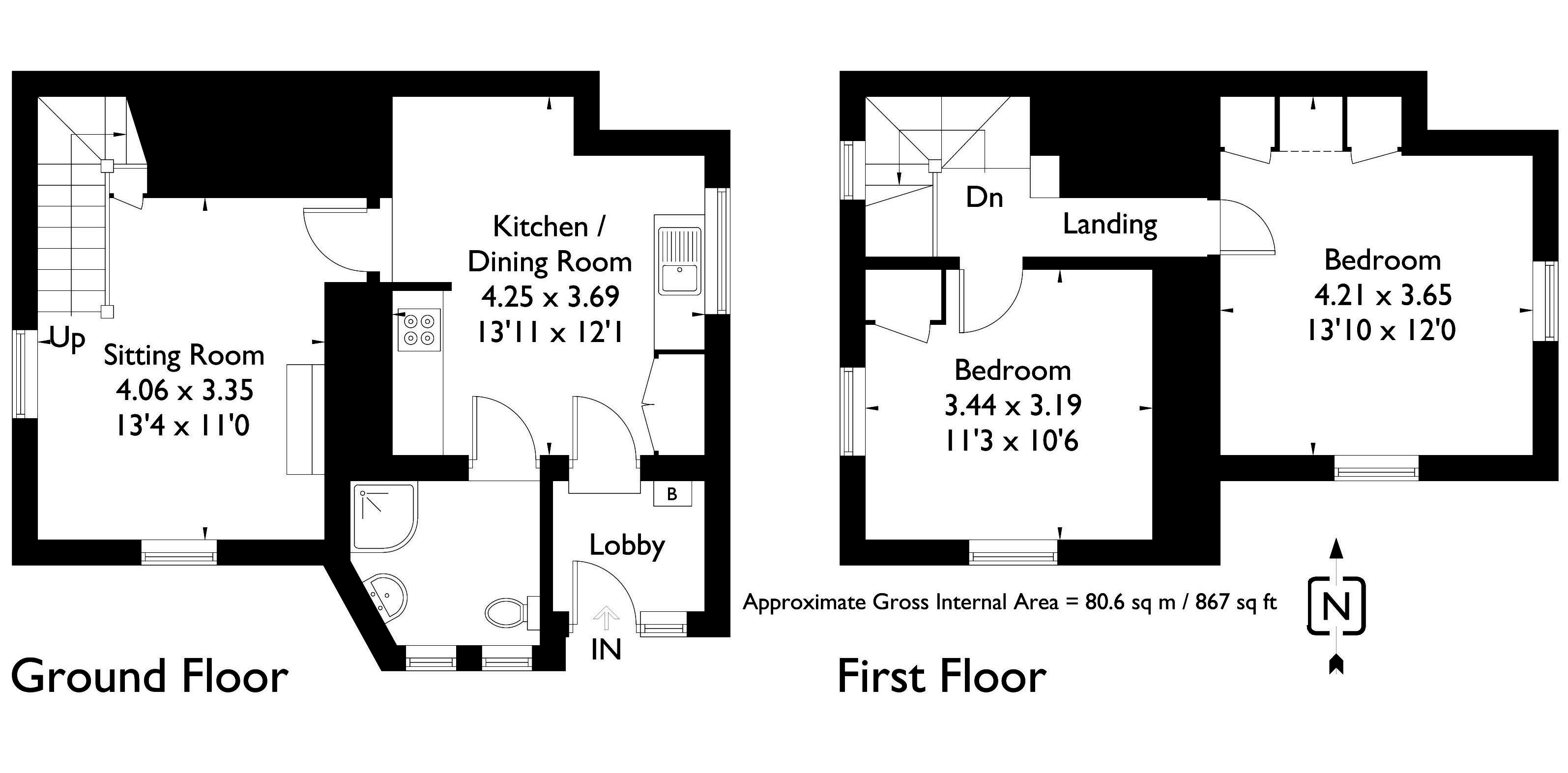 2 Bedrooms Cottage for sale in Pound Place, Pound Street, Petworth GU28