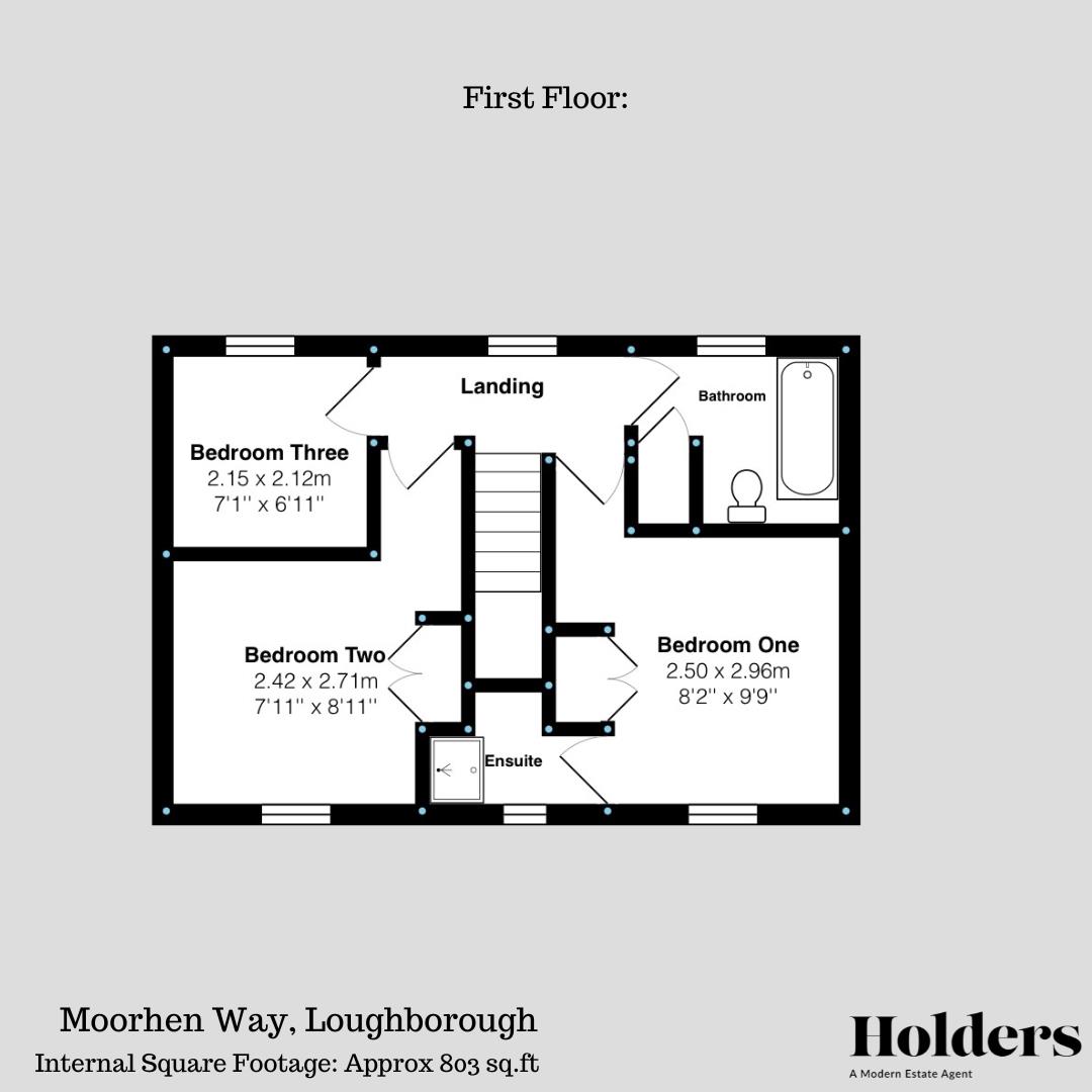 3, Moorhen Way, Loughborough floorplan