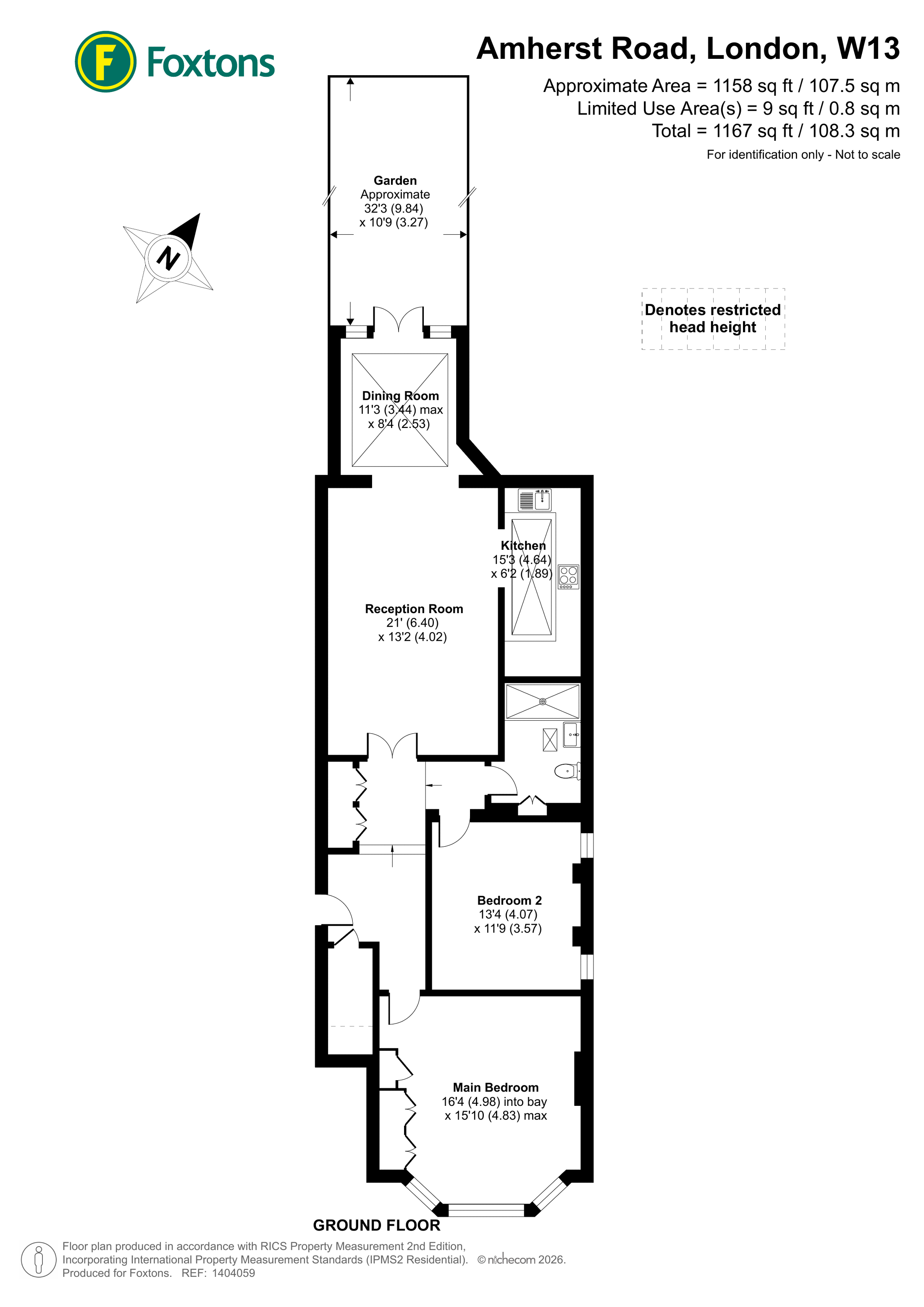 Amherst Road, Ealing Broadway floorplan
