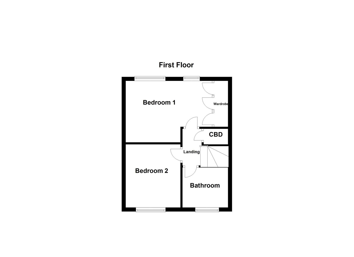 17, Marston Walk, Altofts floorplan