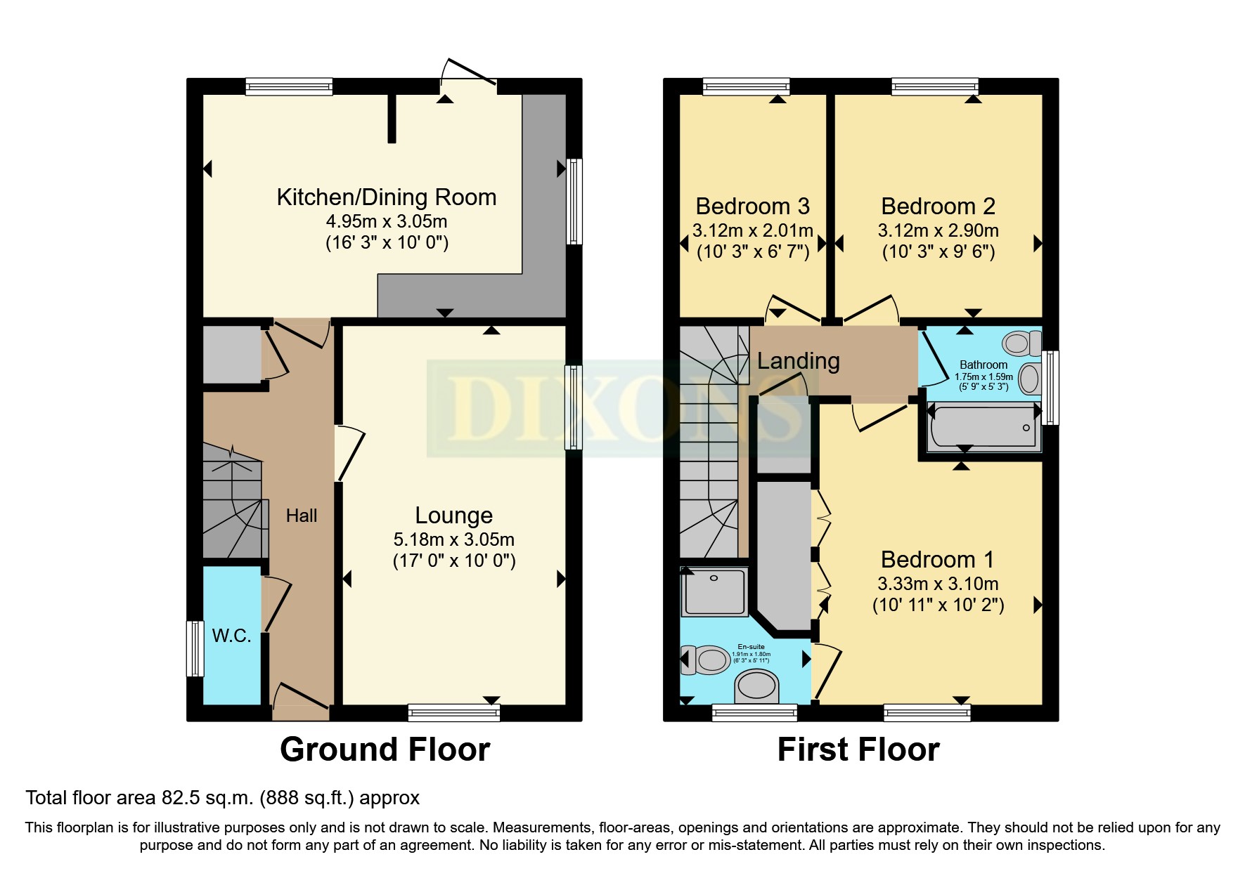 1, Cherry Crescent, Birmingham floorplan